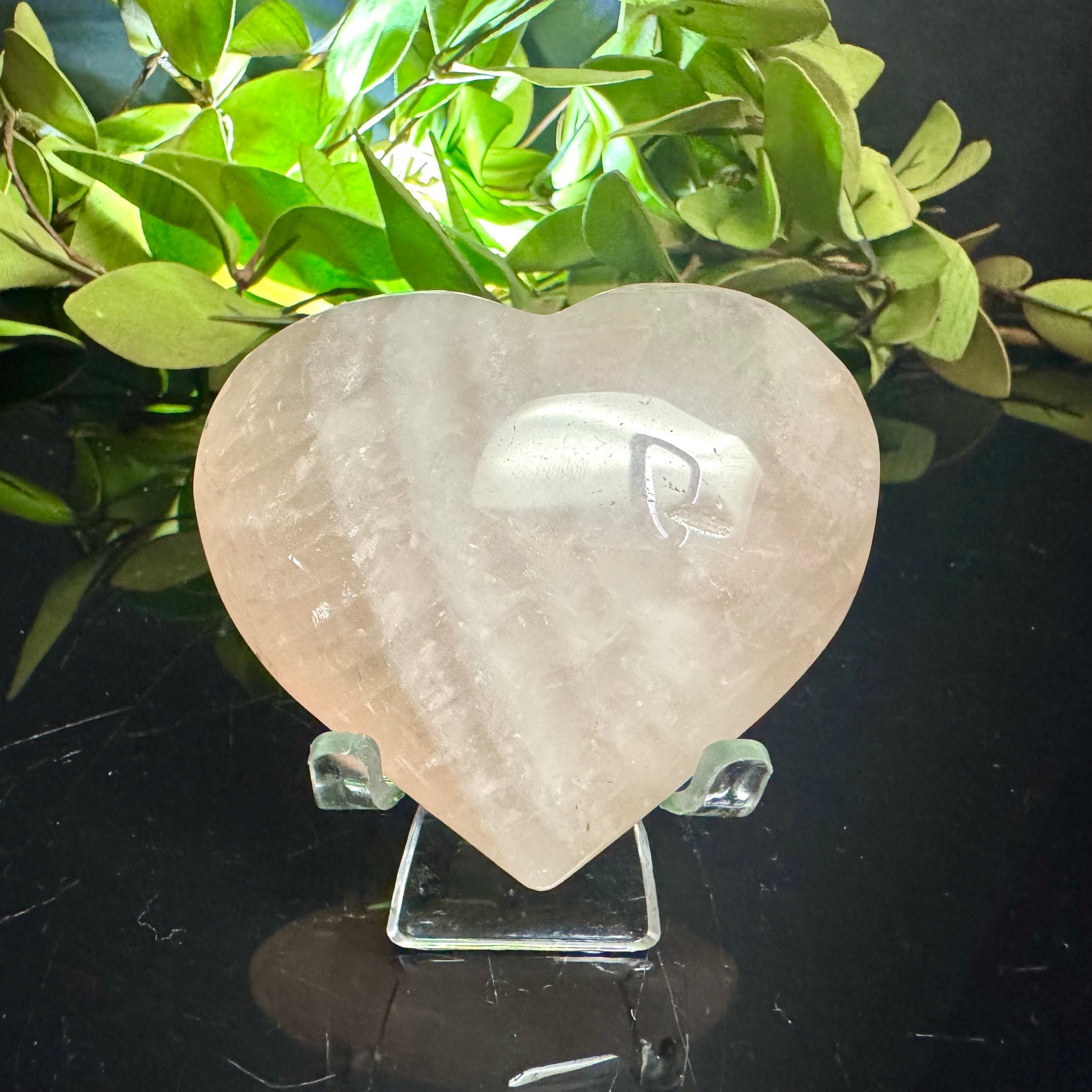 Rose Quartz Heart