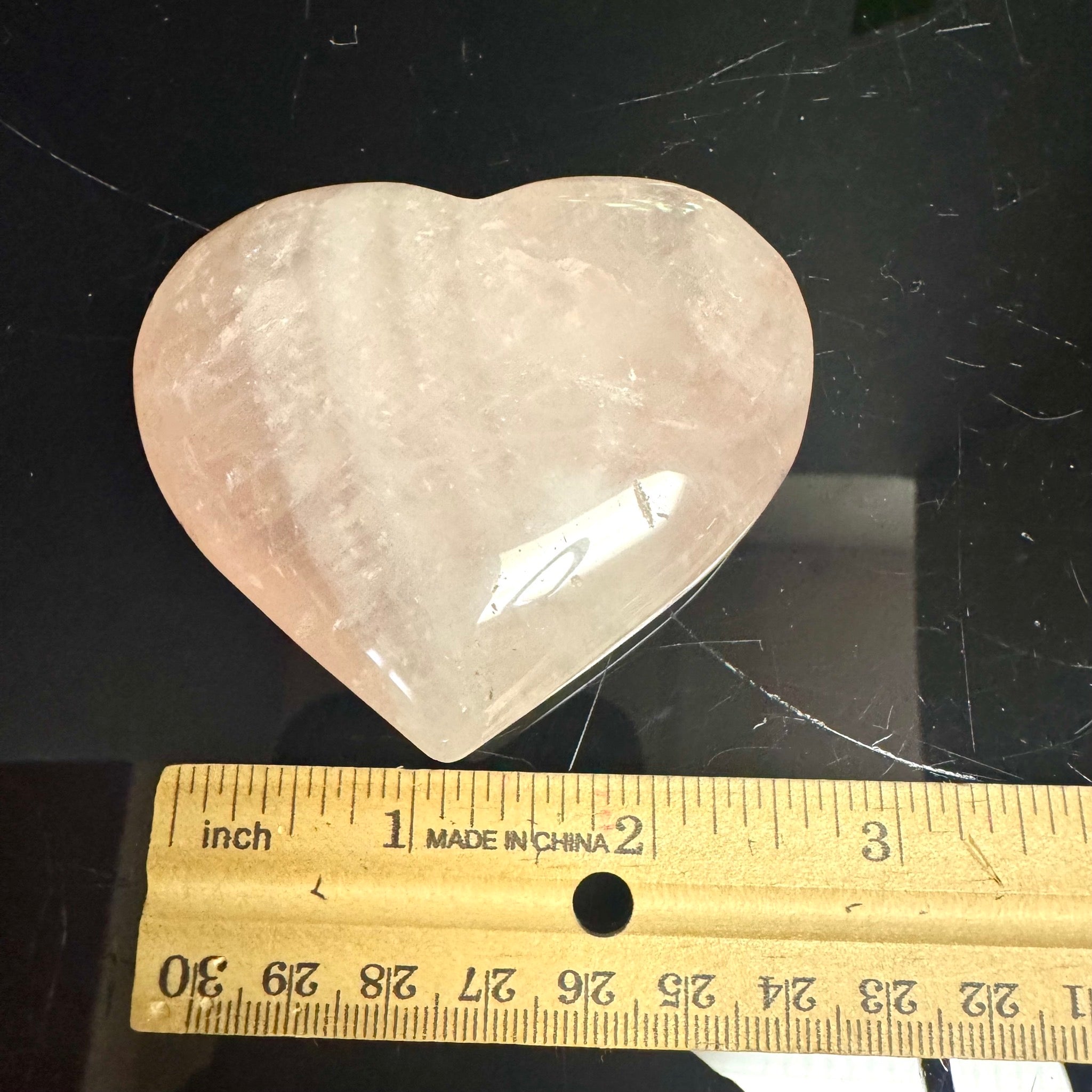 Rose Quartz Heart