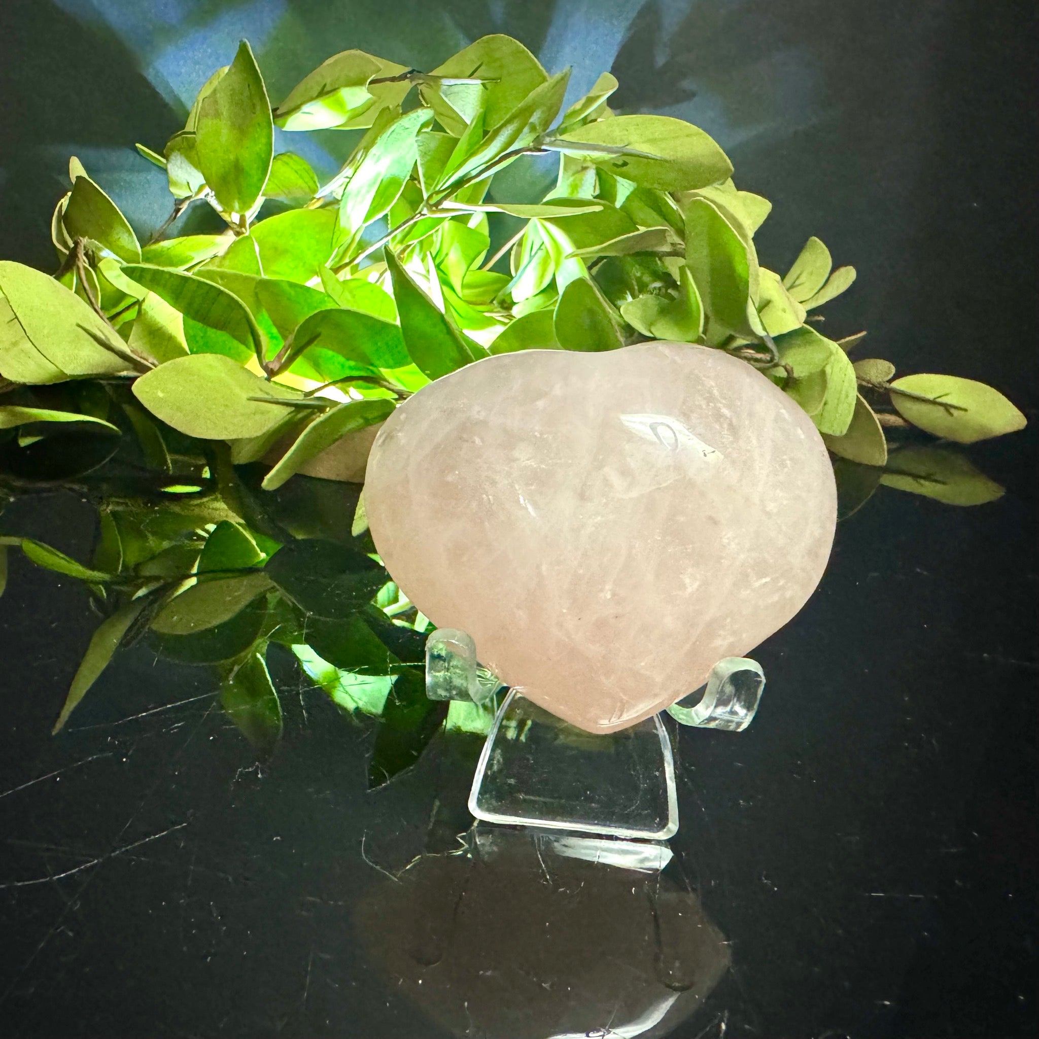 Rose Quartz Heart