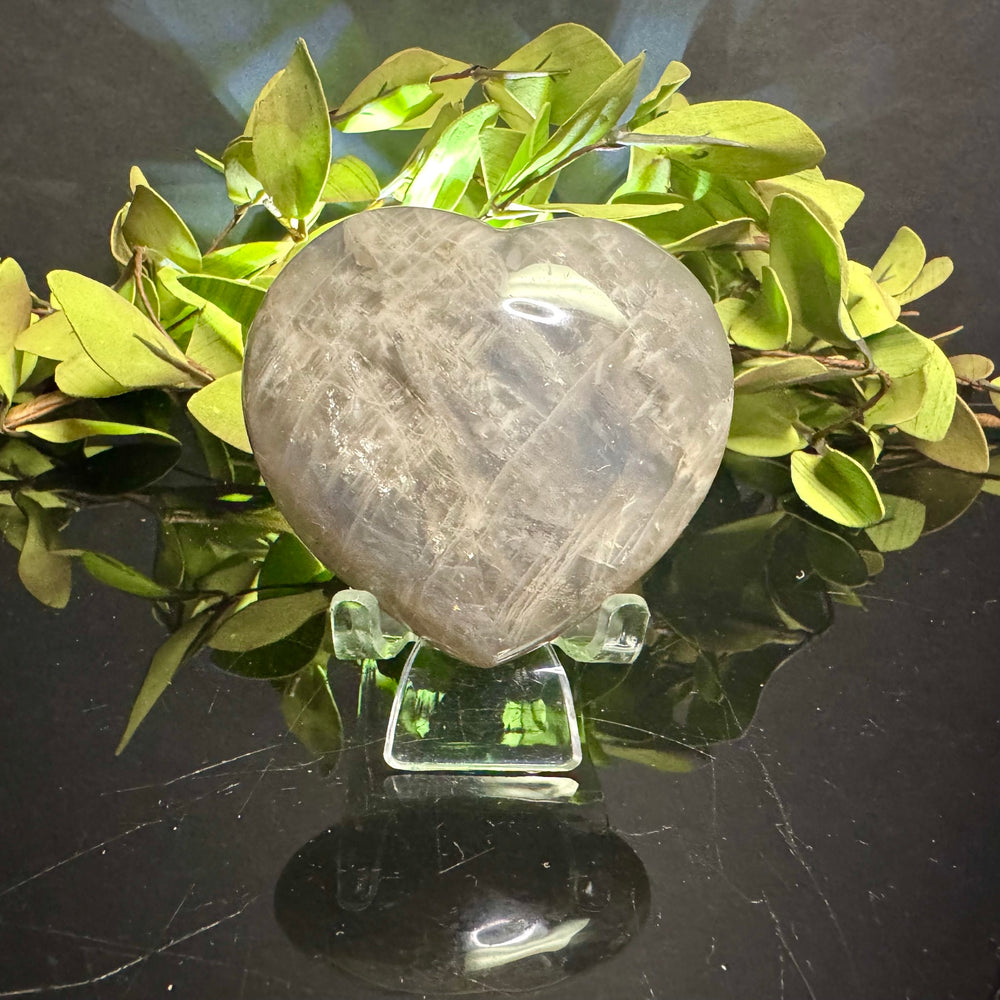 Blue Rose Quartz Heart