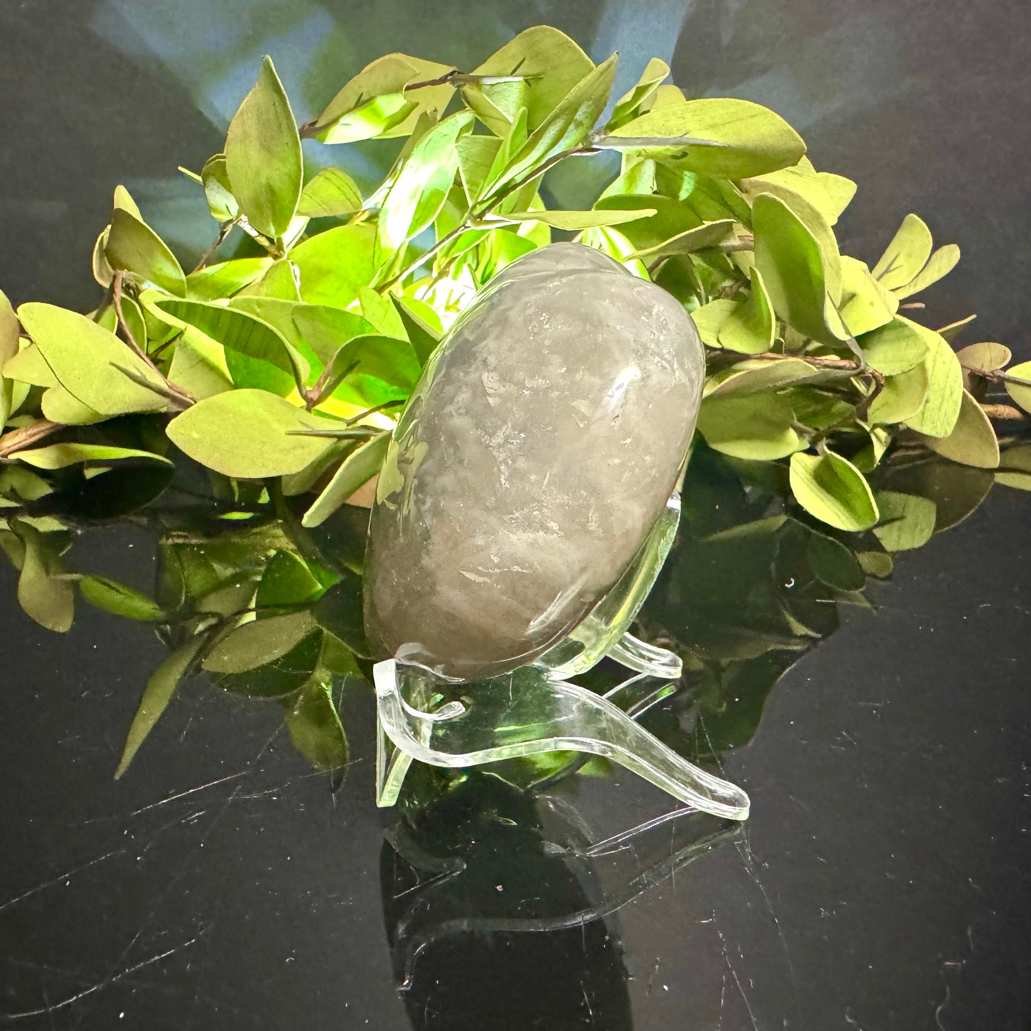 Blue Rose Quartz Heart