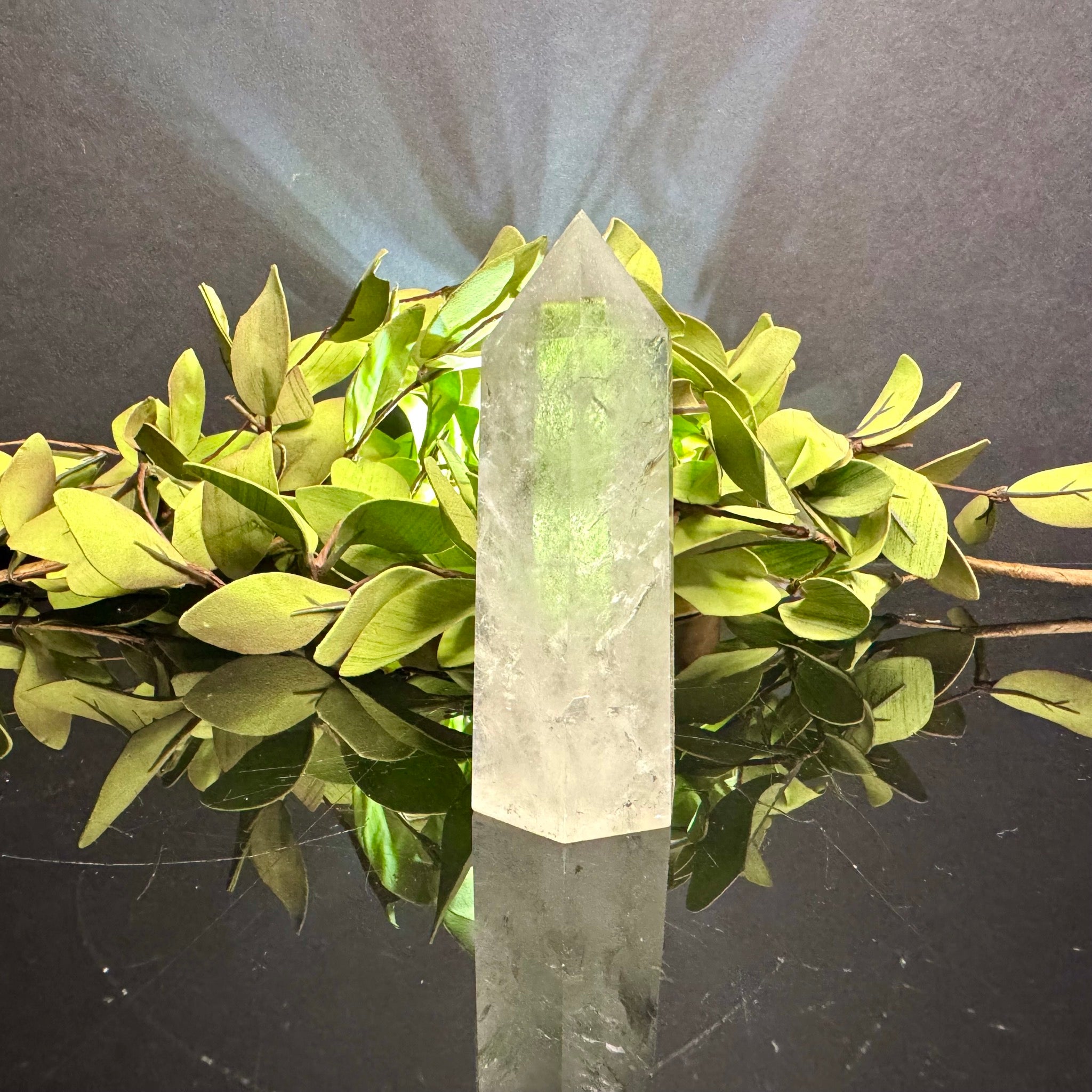 Clear Quartz Tower