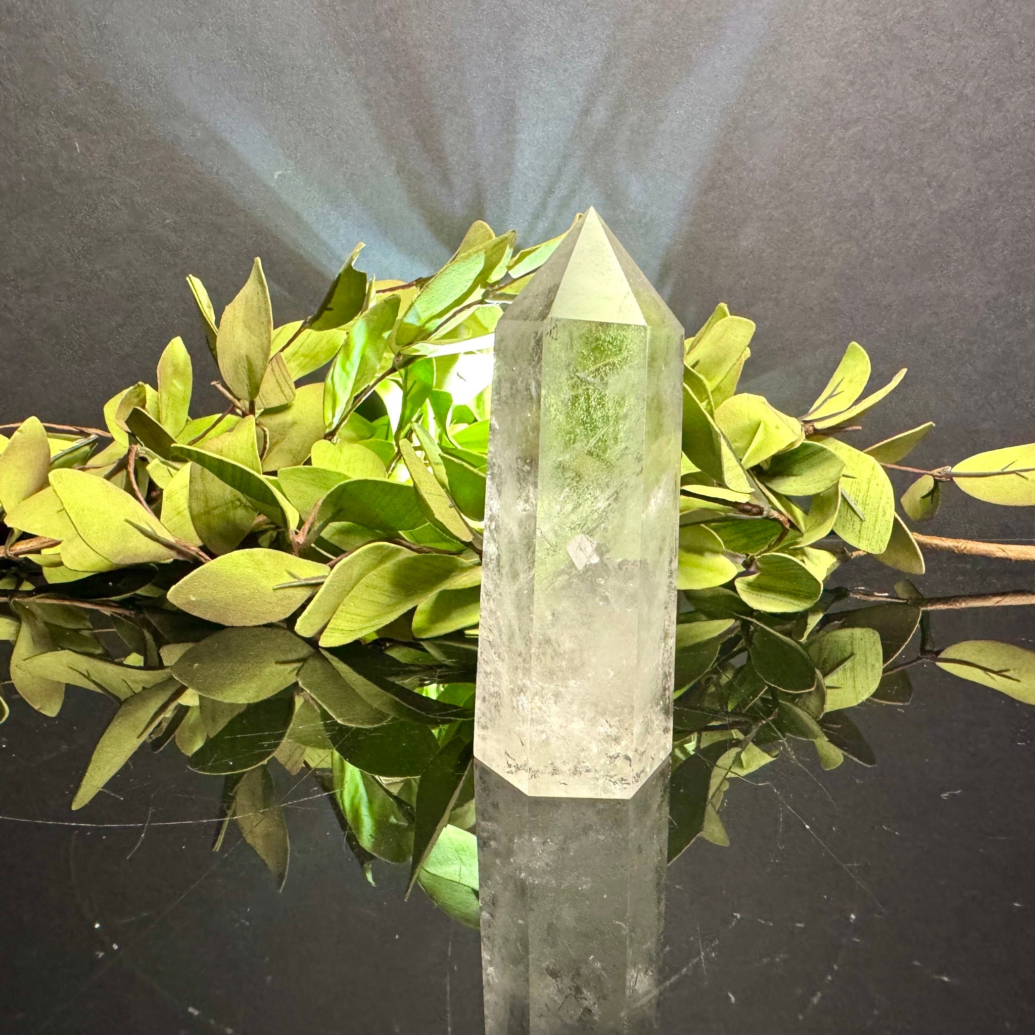 Clear Quartz Tower