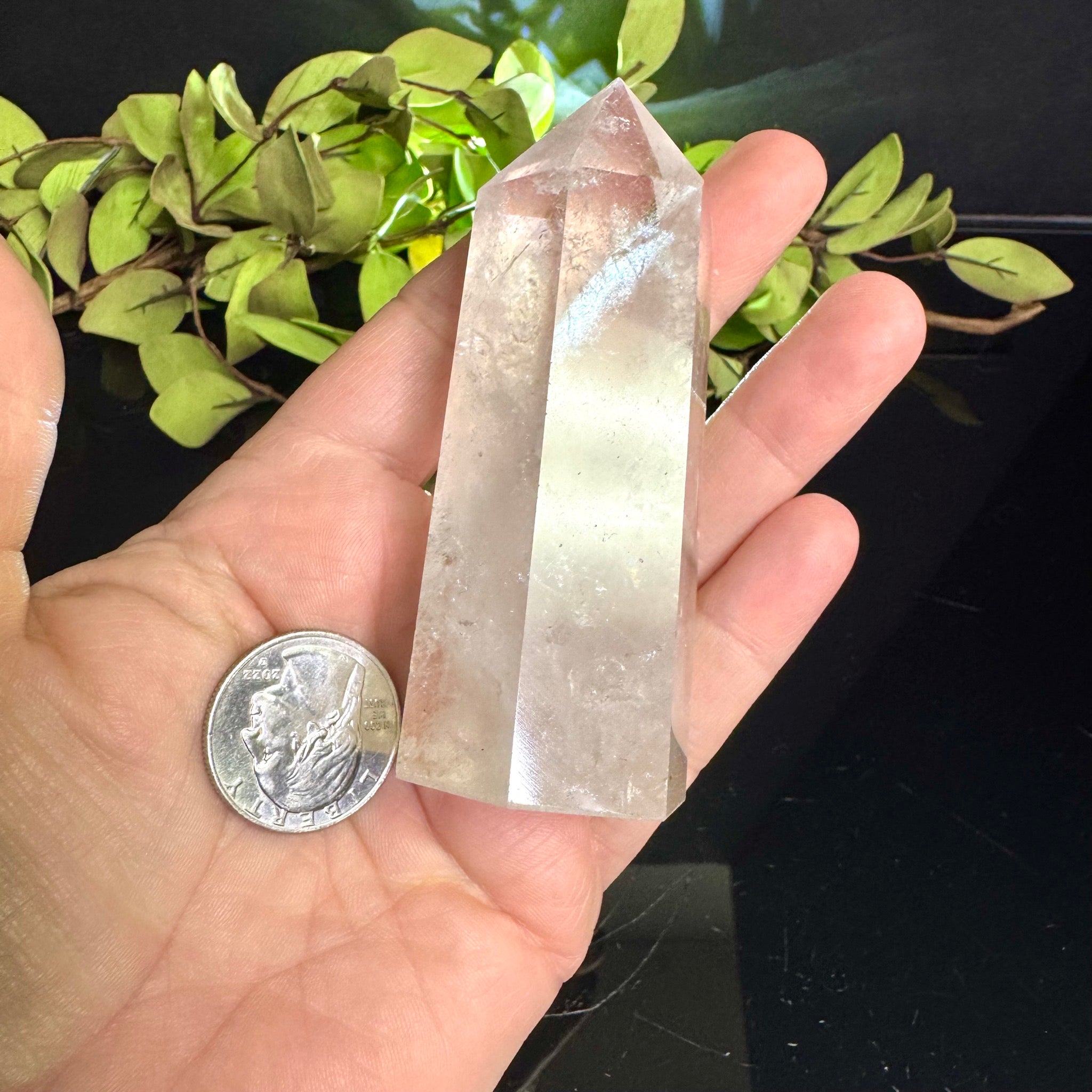 Clear Quartz Tower