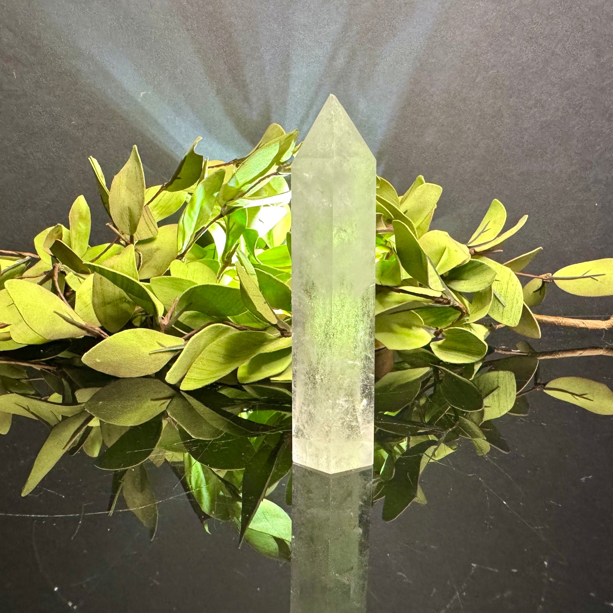 Clear Quartz Tower