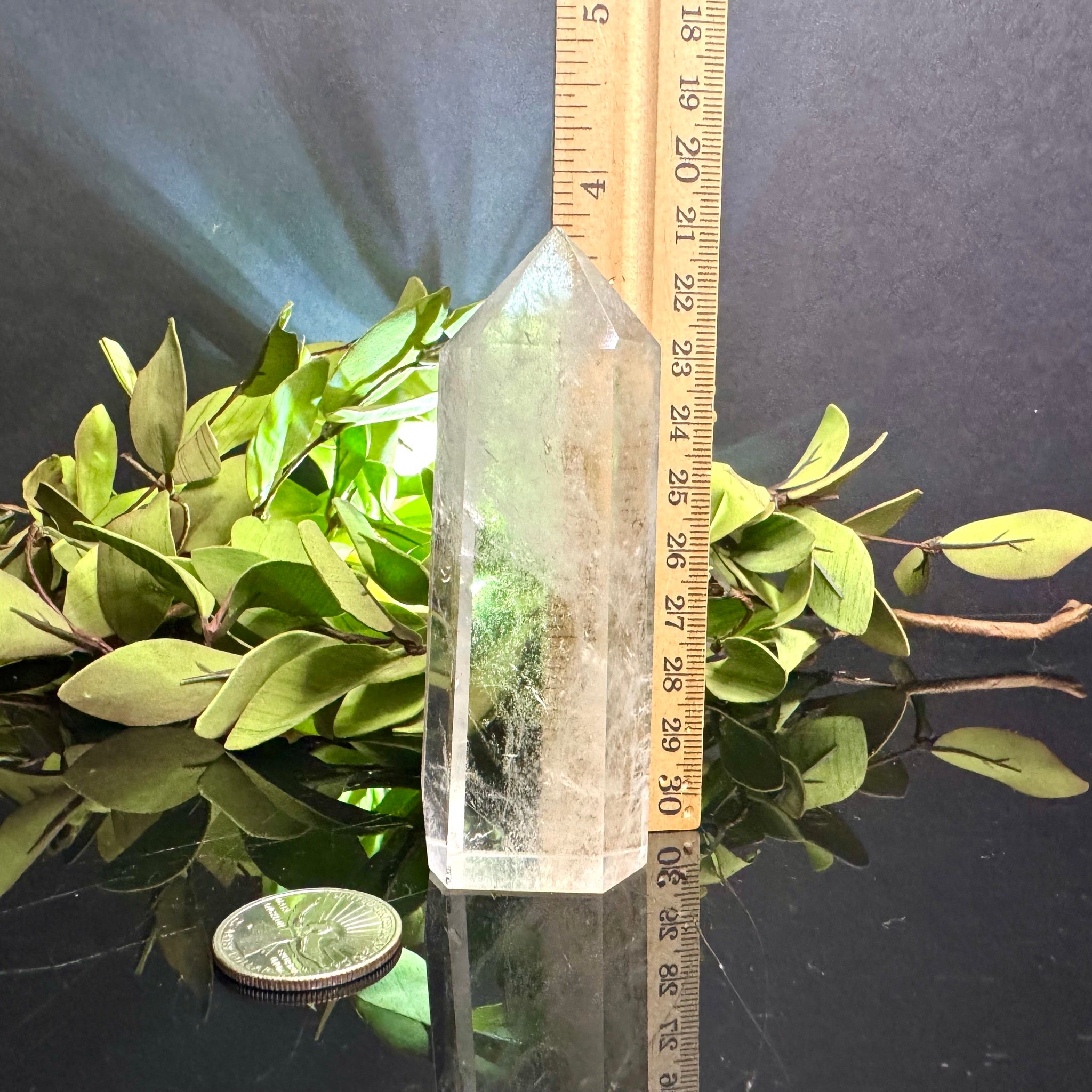 Clear Quartz Tower