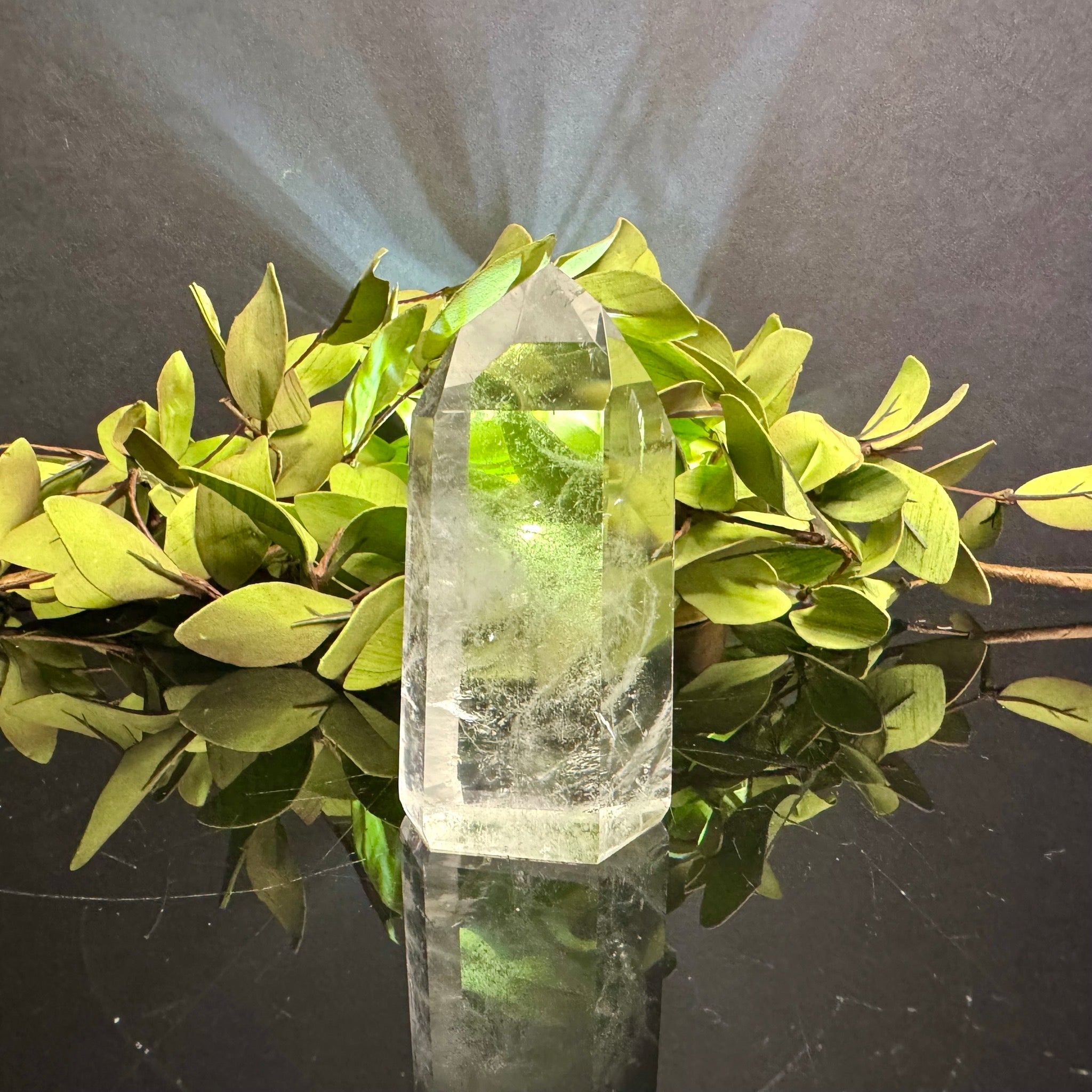 Clear Quartz Tower