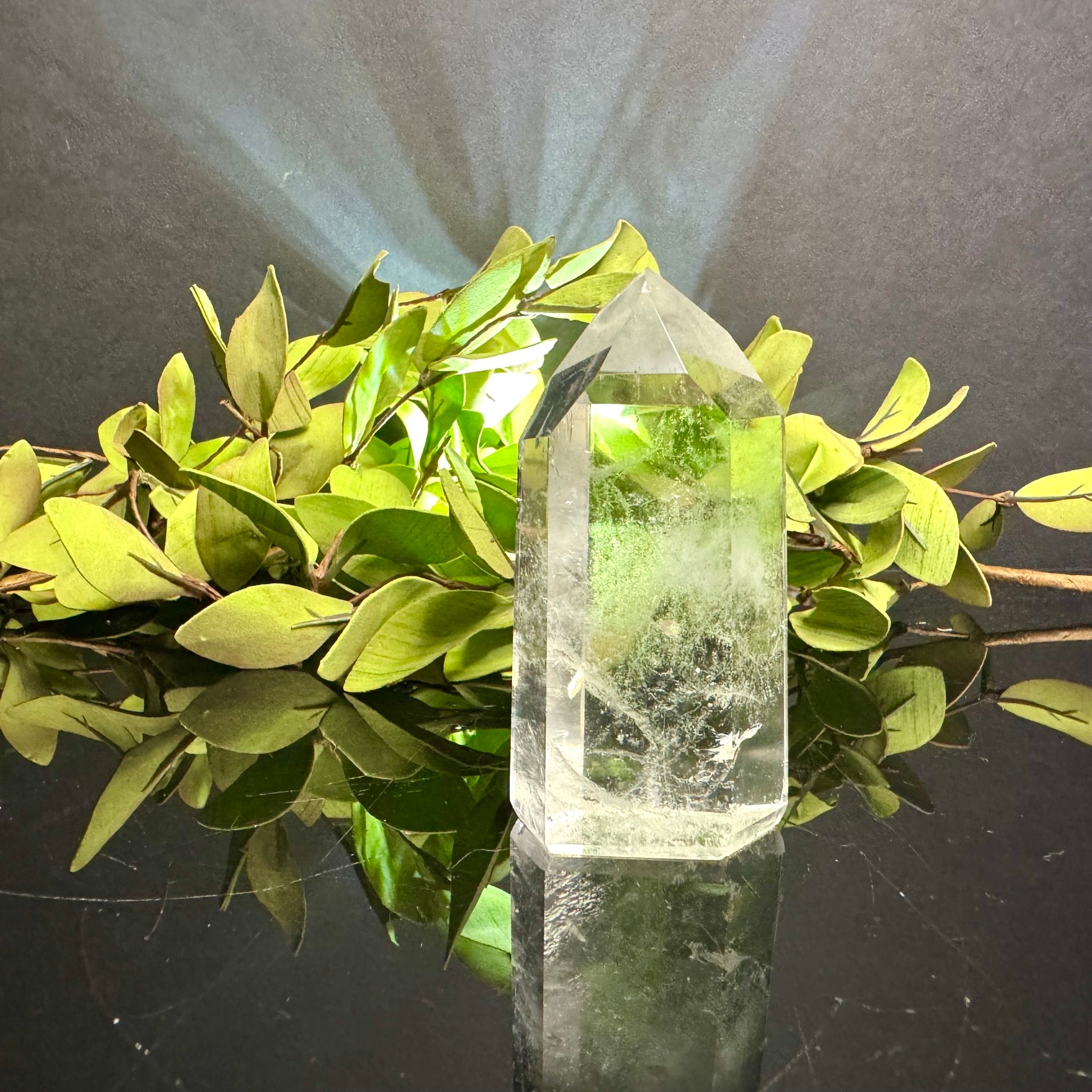Clear Quartz Tower