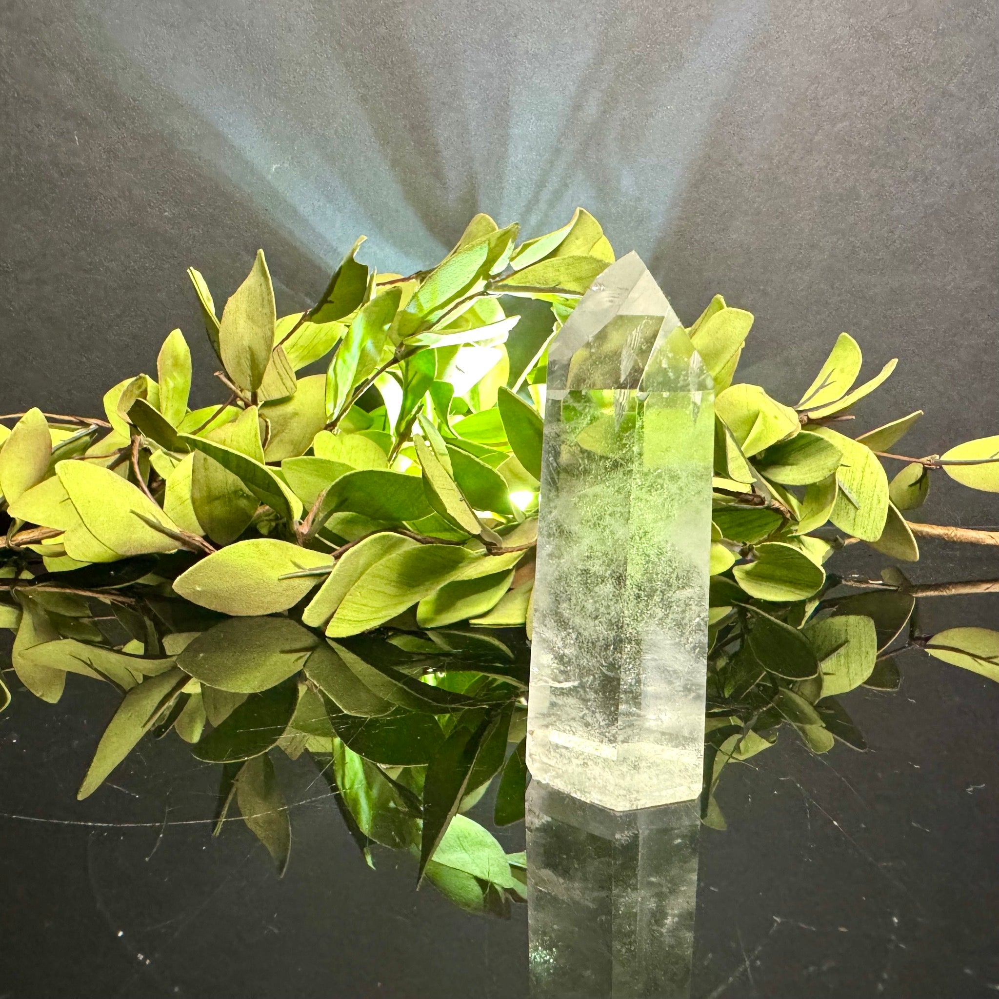 Clear Quartz Tower