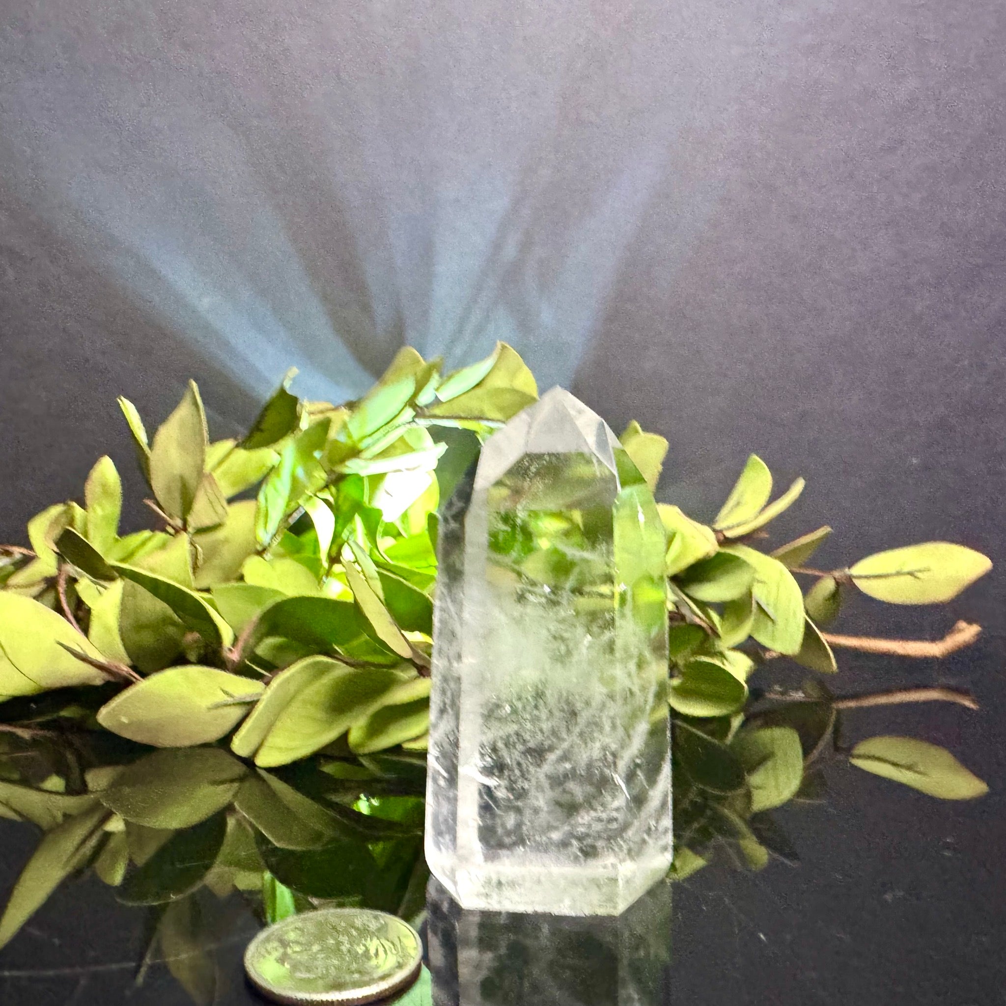 Clear Quartz Tower