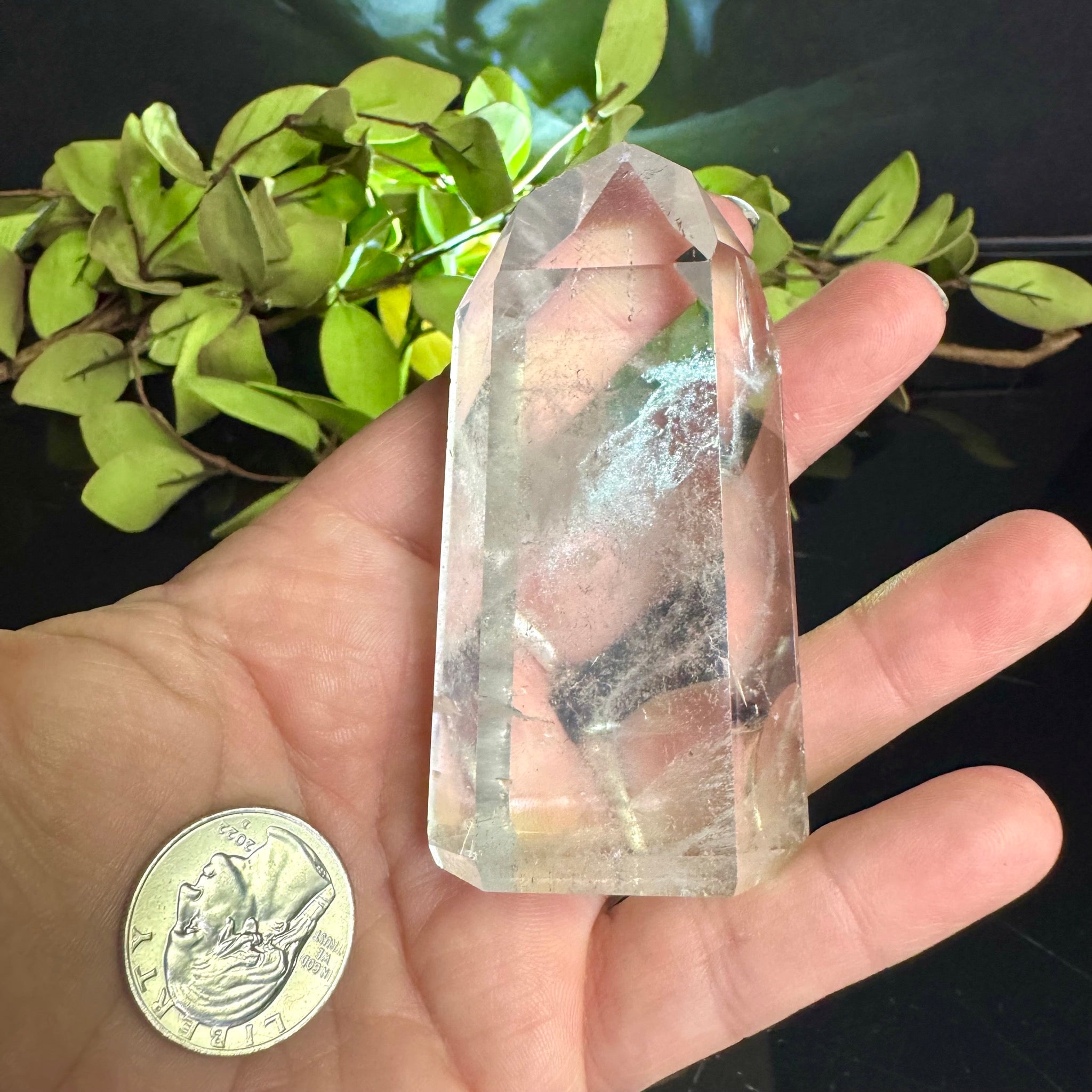 Clear Quartz Tower