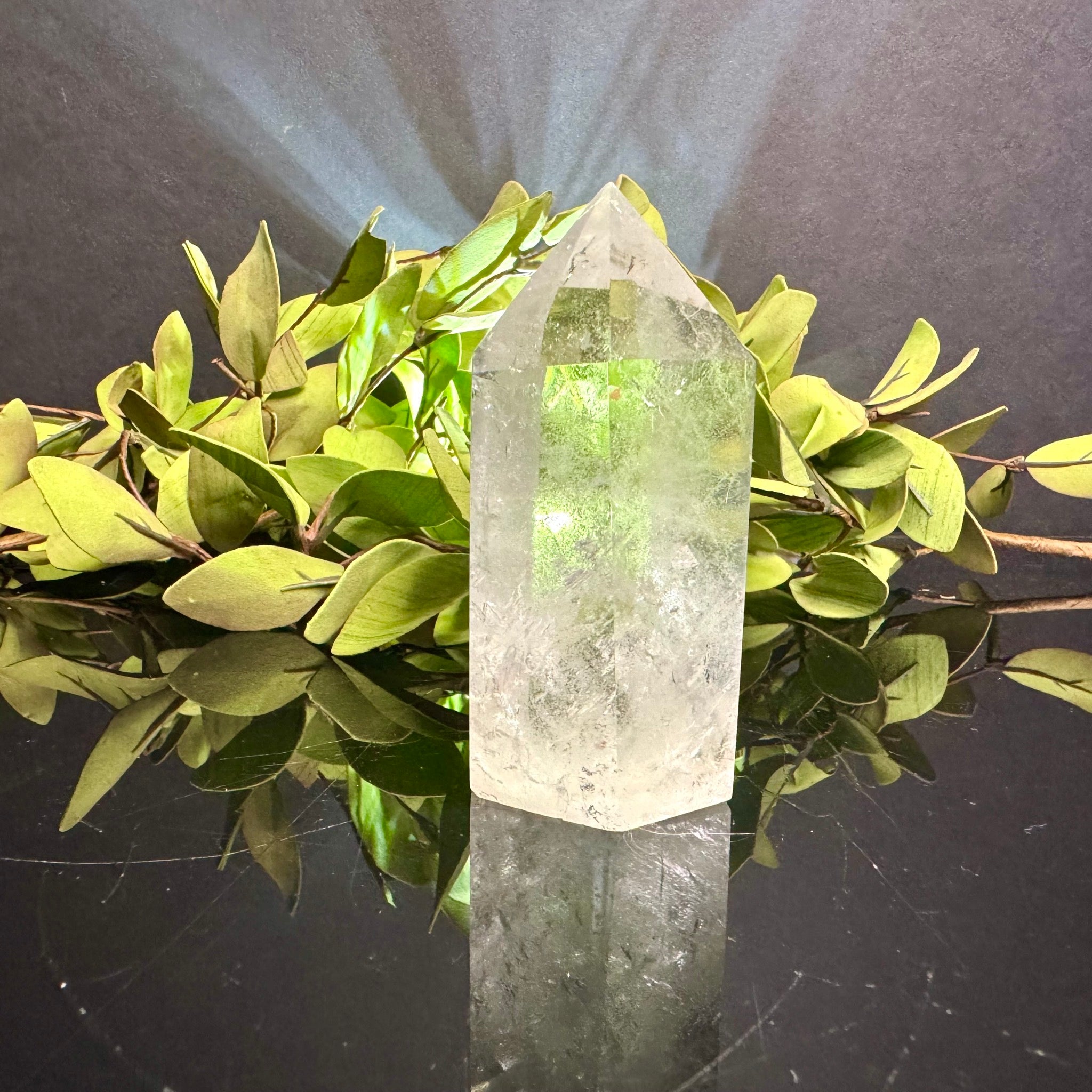 Clear Quartz Tower
