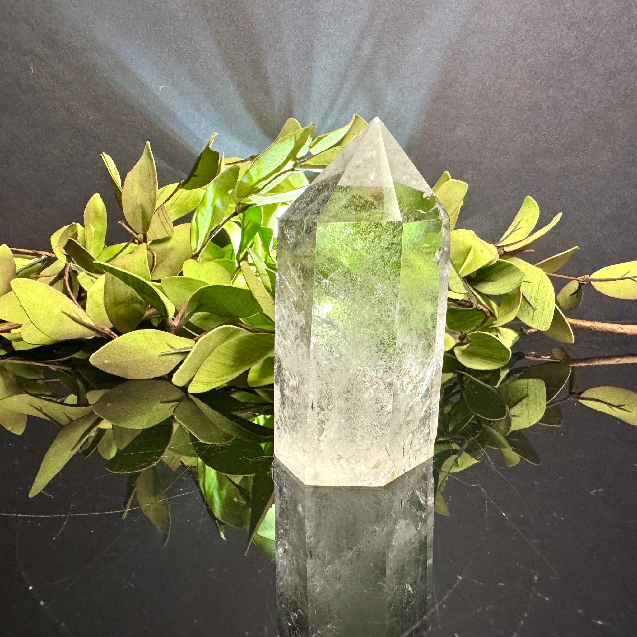 Clear Quartz Tower