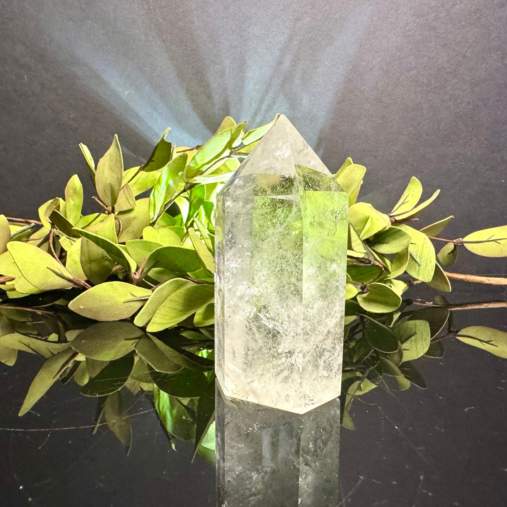 Clear Quartz Tower