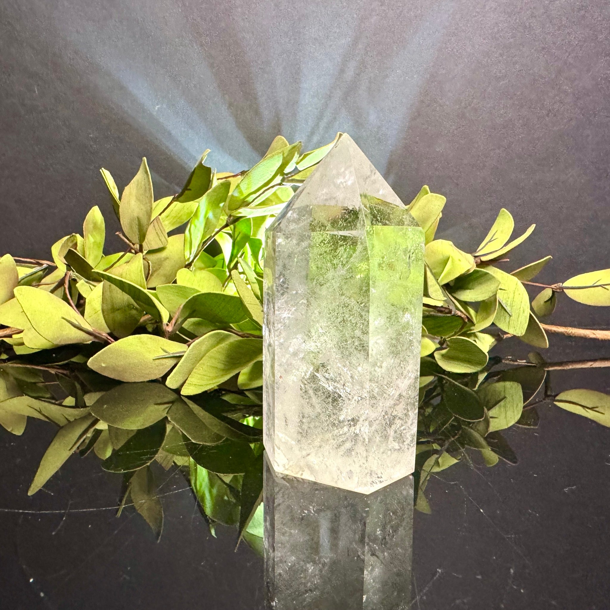Clear Quartz Tower