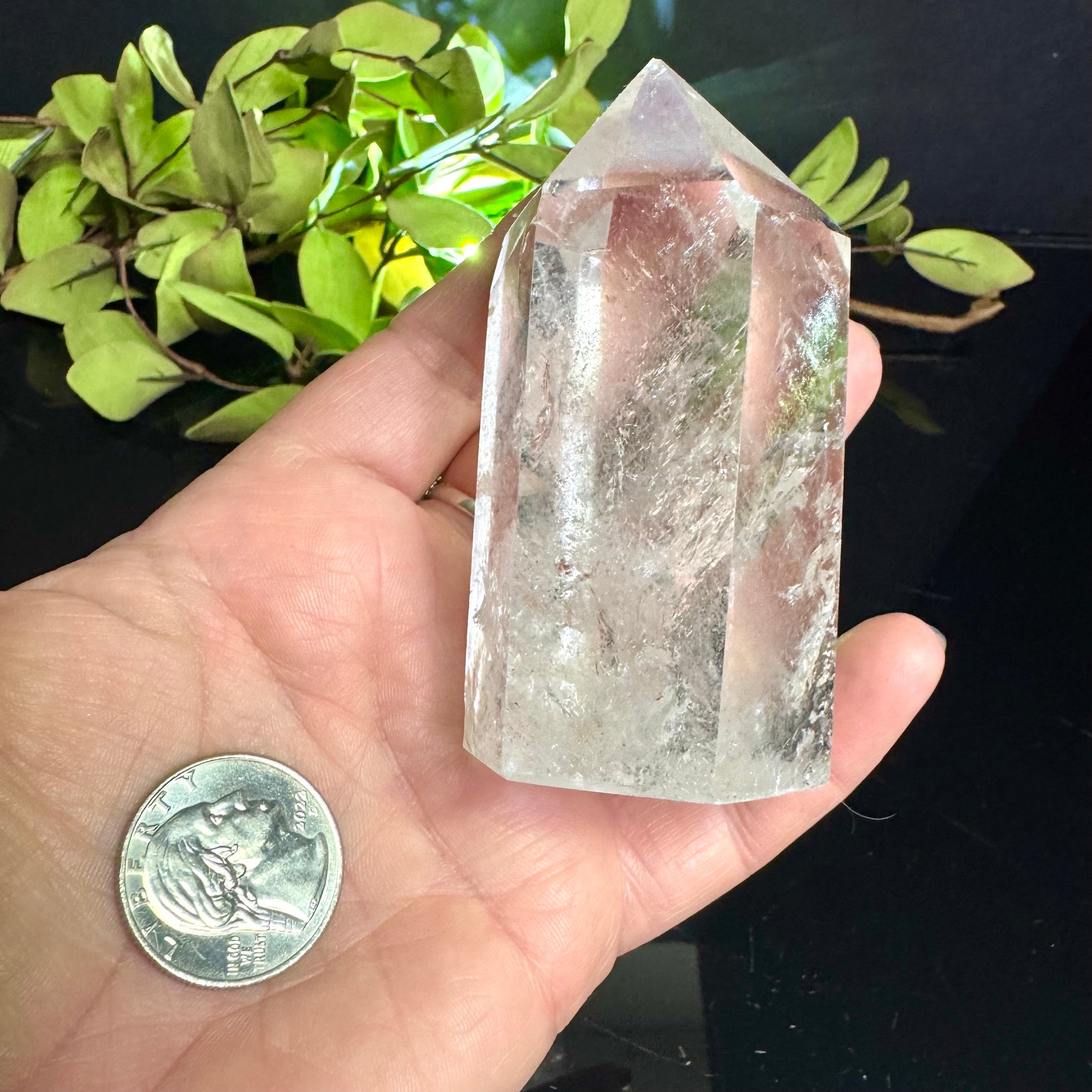 Clear Quartz Tower