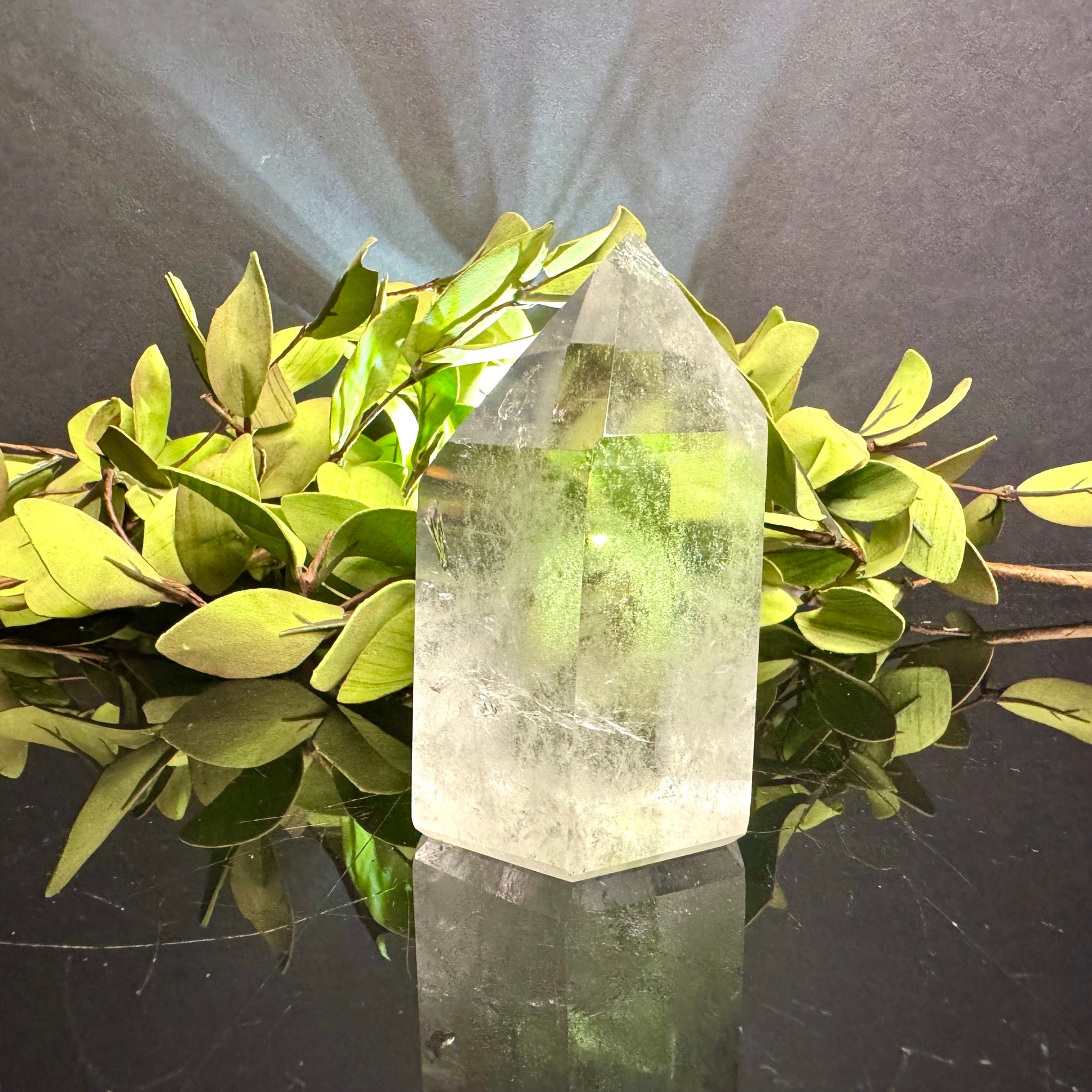 Clear Quartz Tower