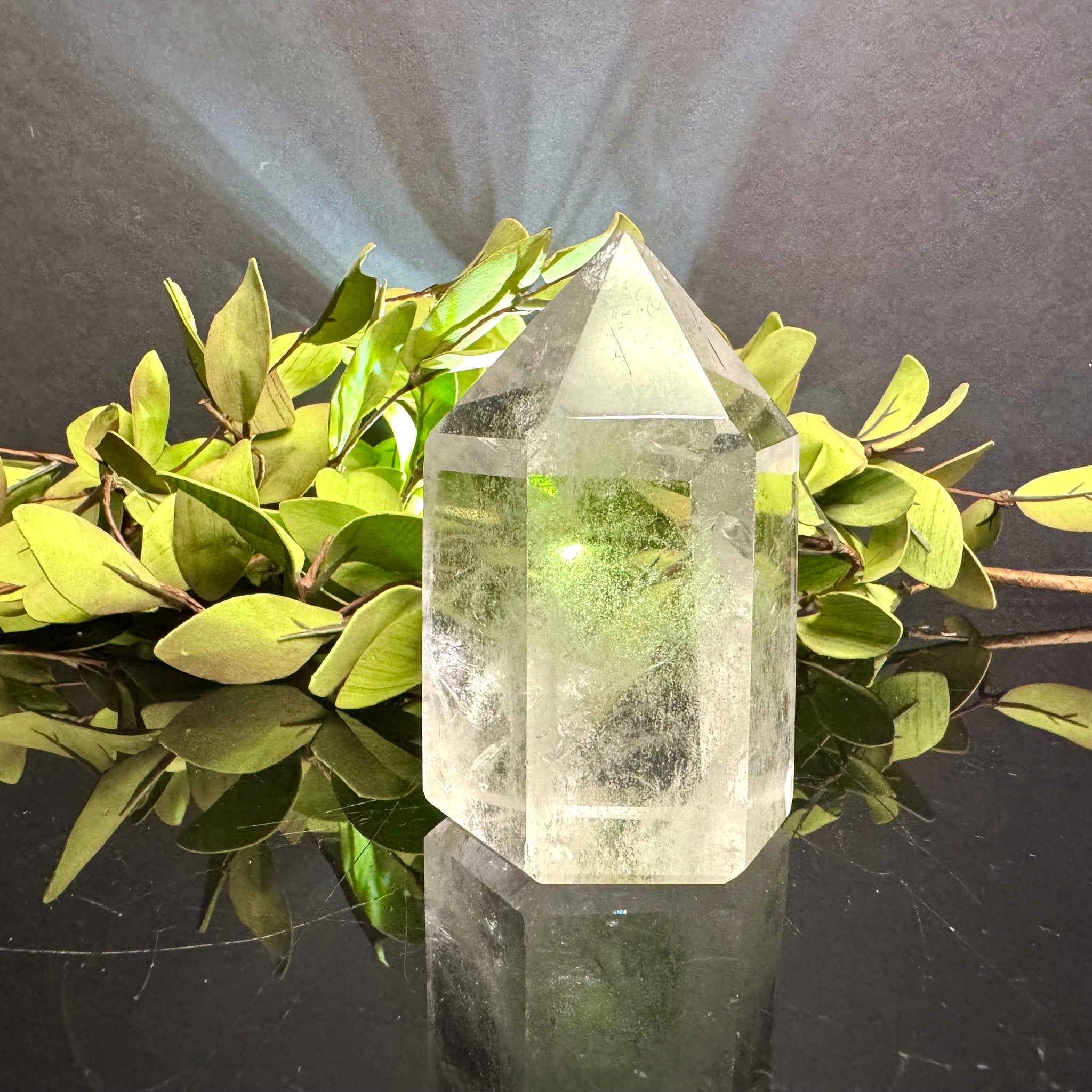 Clear Quartz Tower