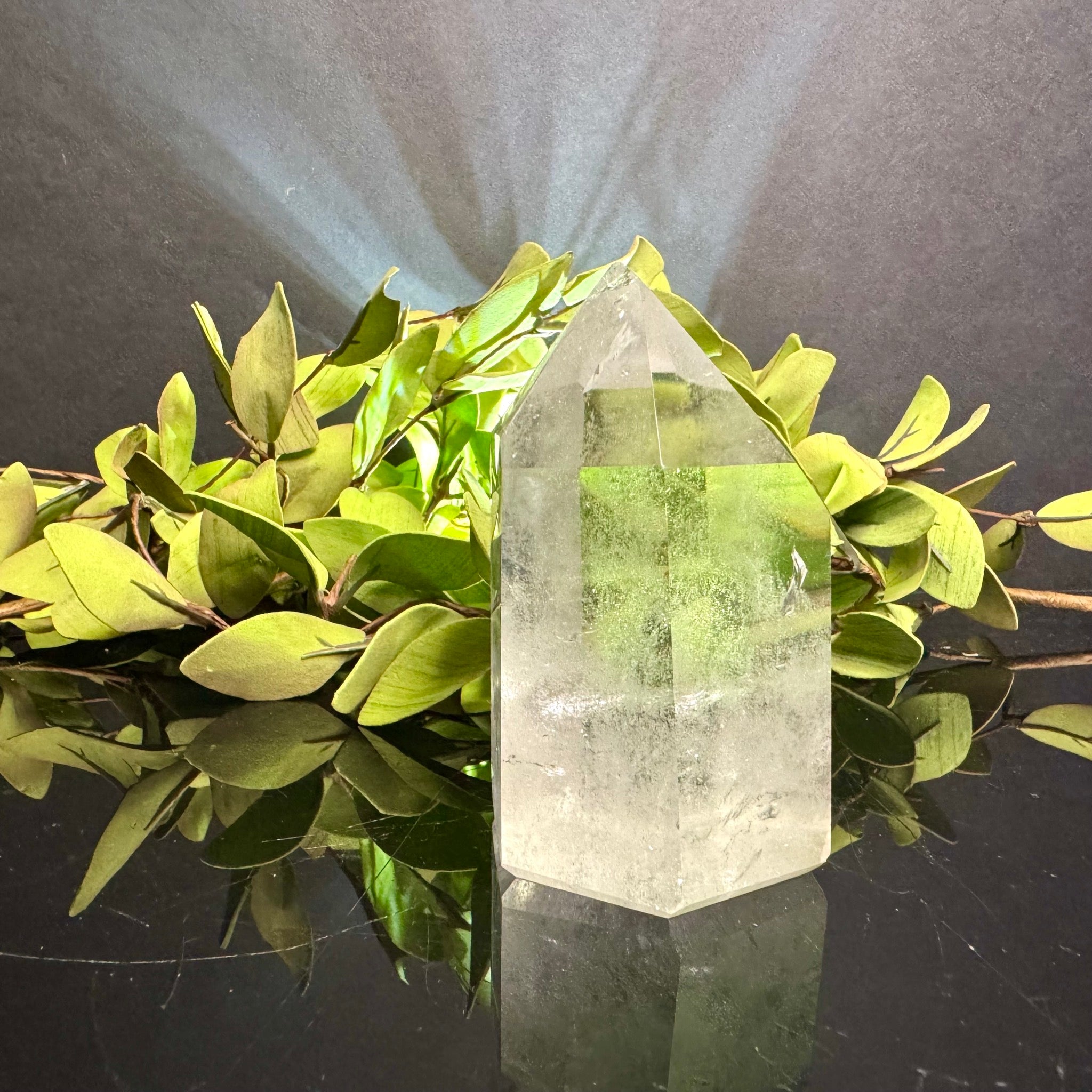 Clear Quartz Tower