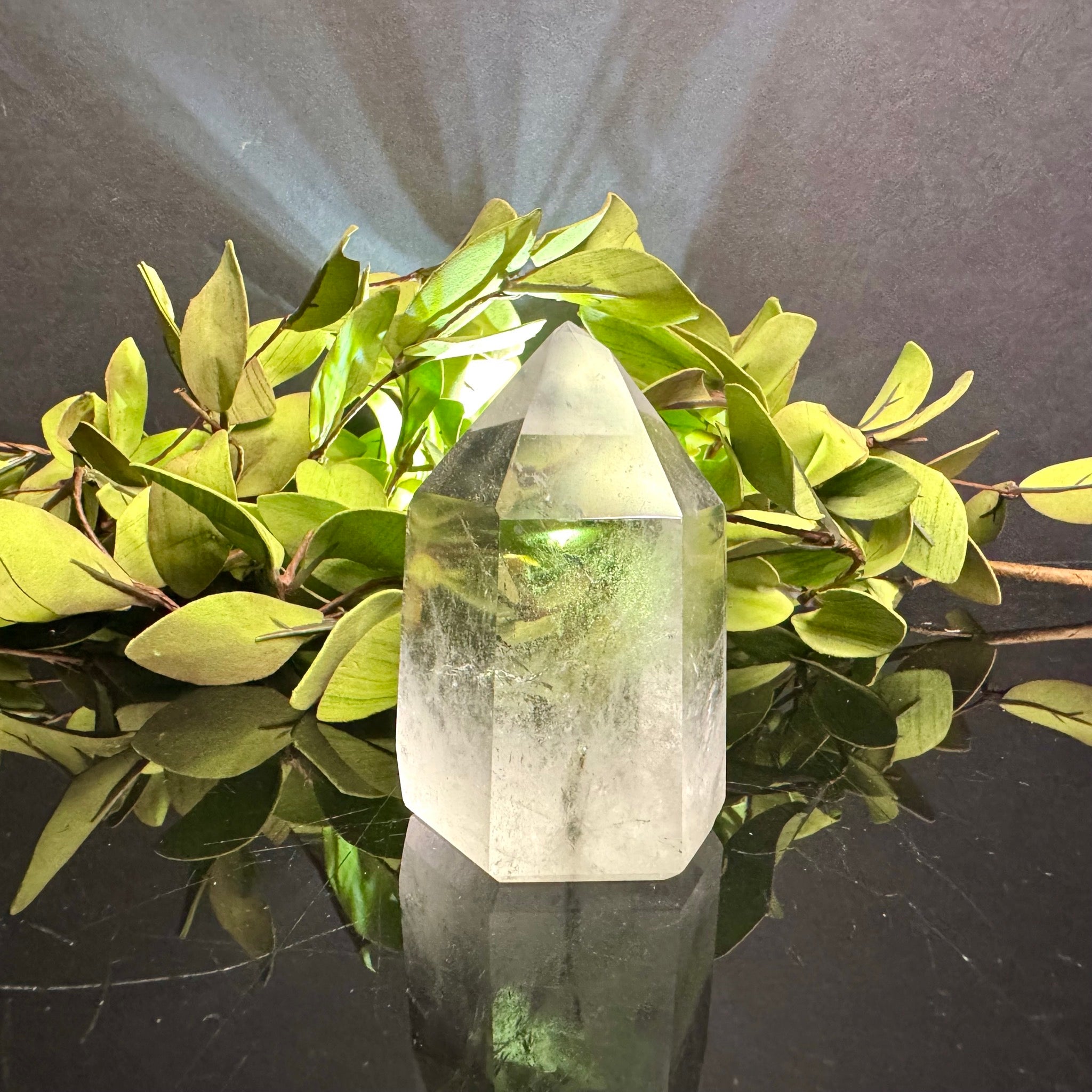 Clear Quartz Tower
