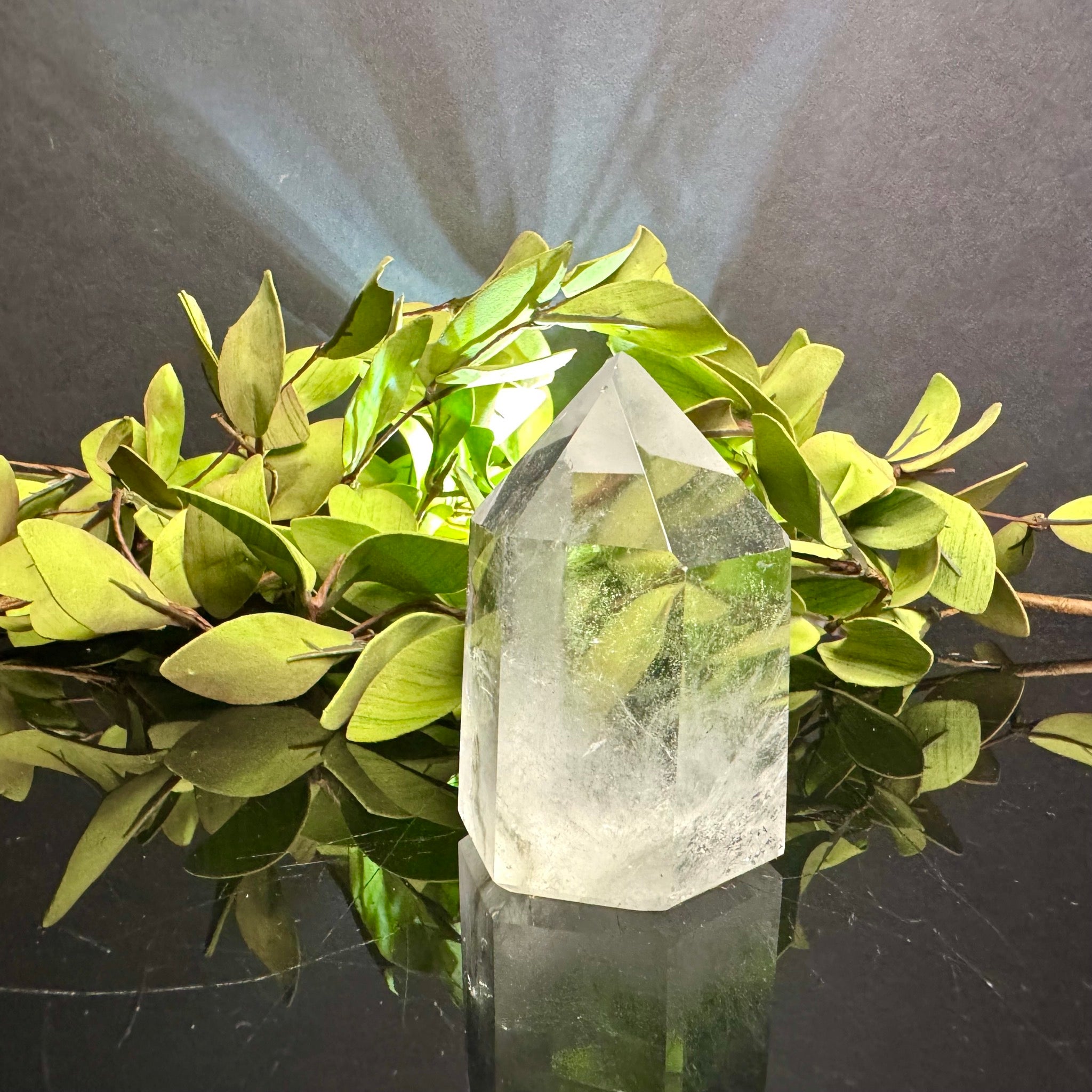 Clear Quartz Tower