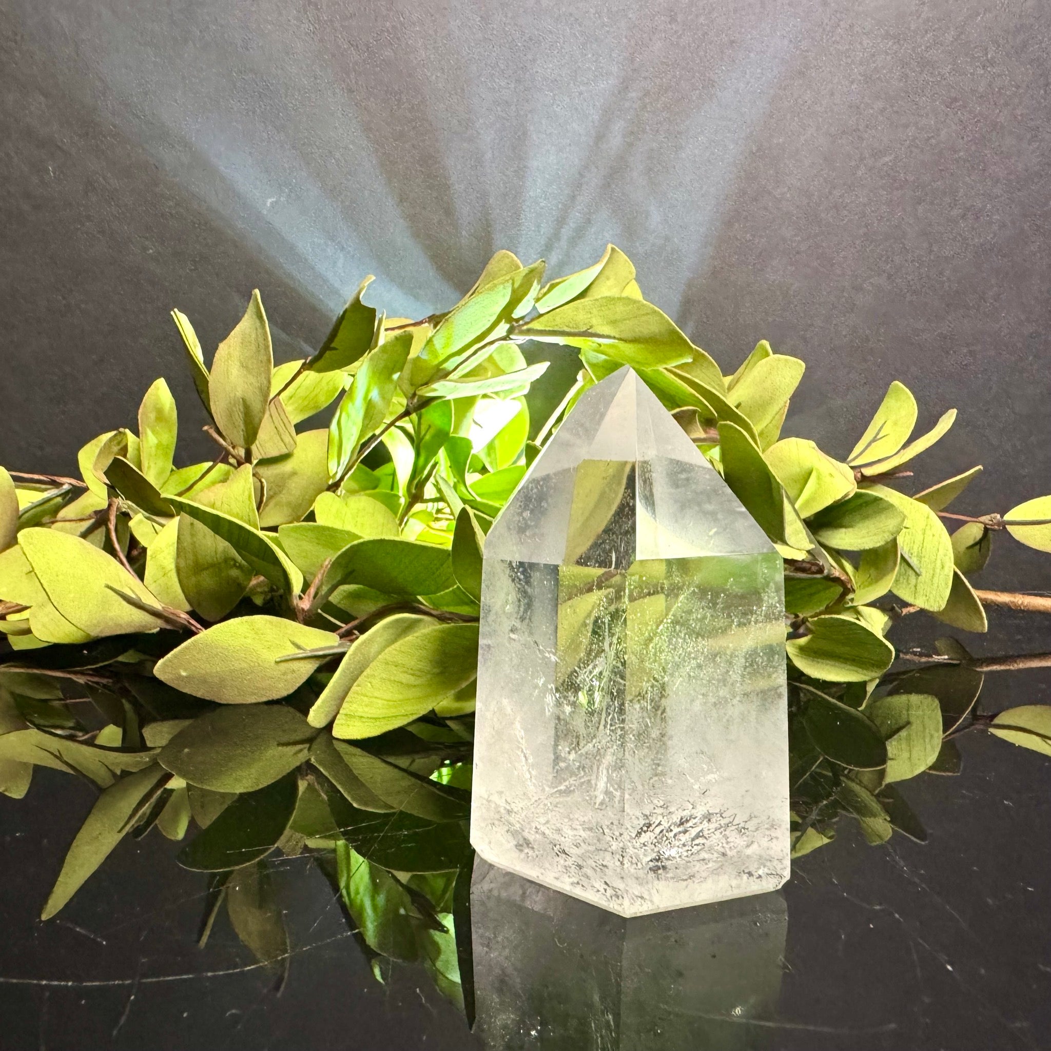 Clear Quartz Tower