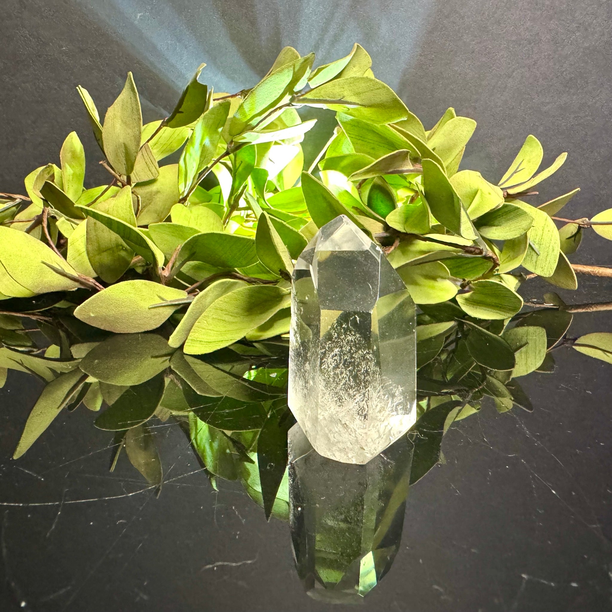 Clear Quartz Tower