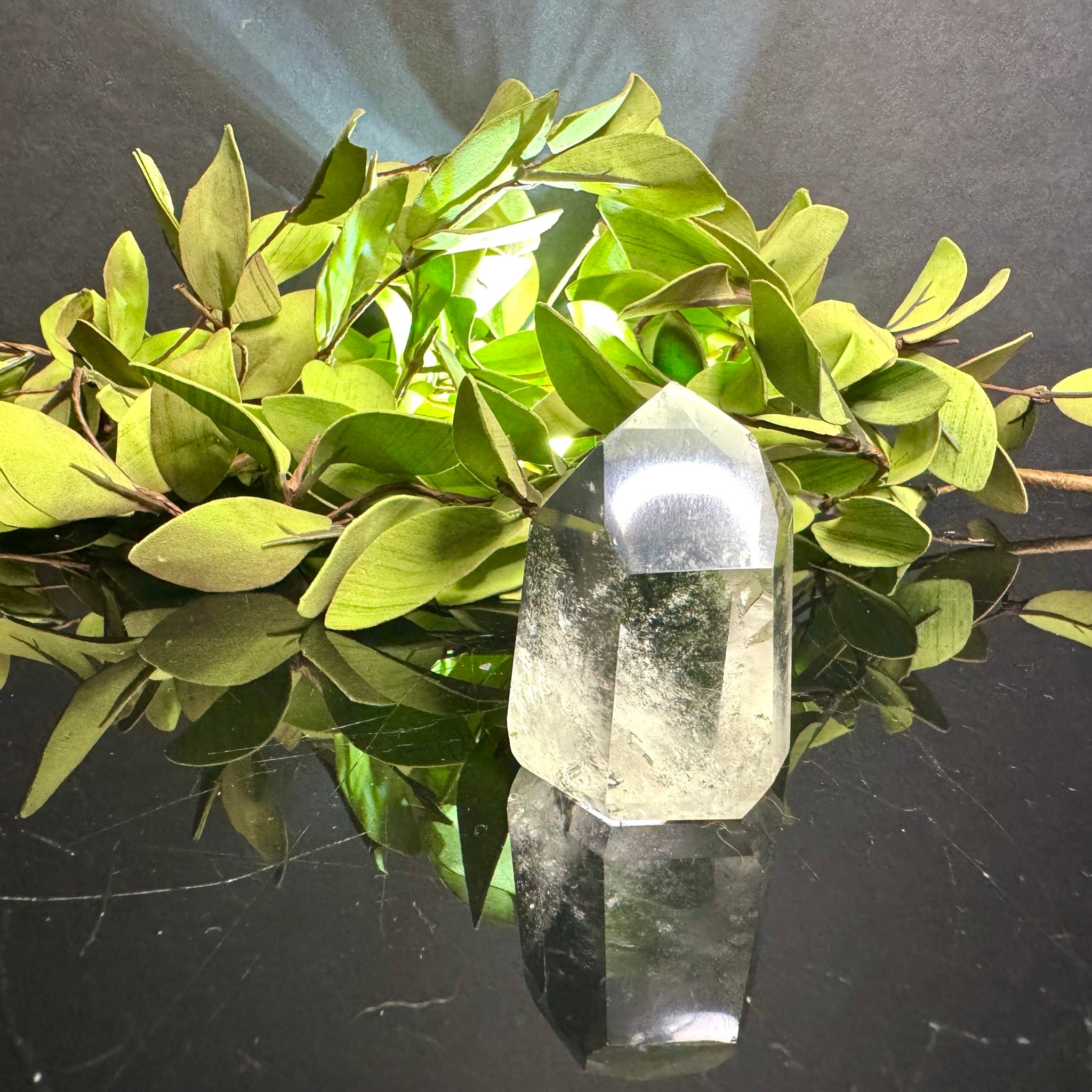 Clear Quartz Tower