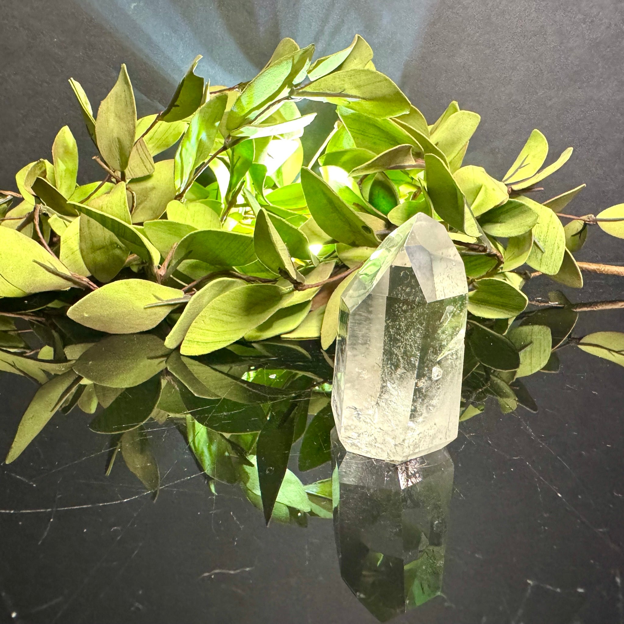 Clear Quartz Tower