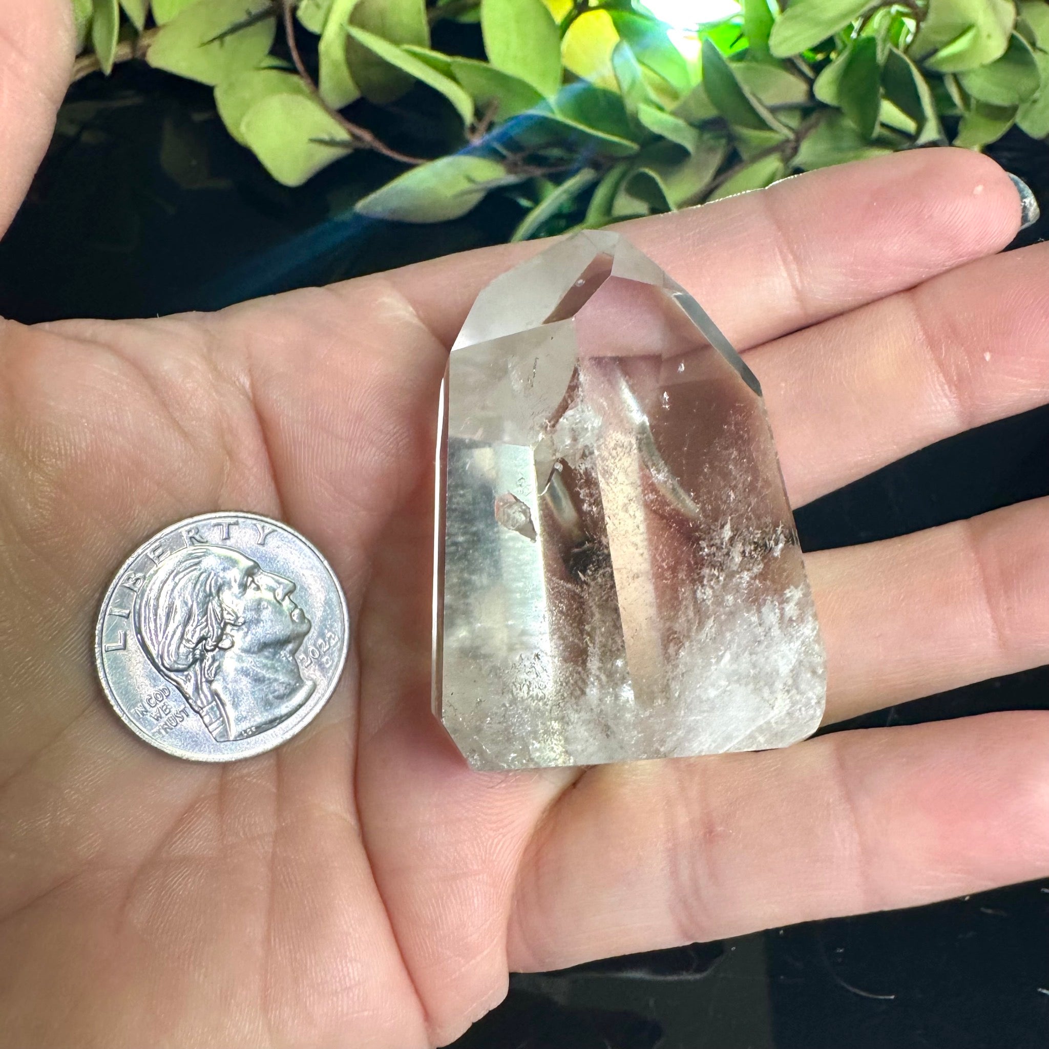 Clear Quartz Tower