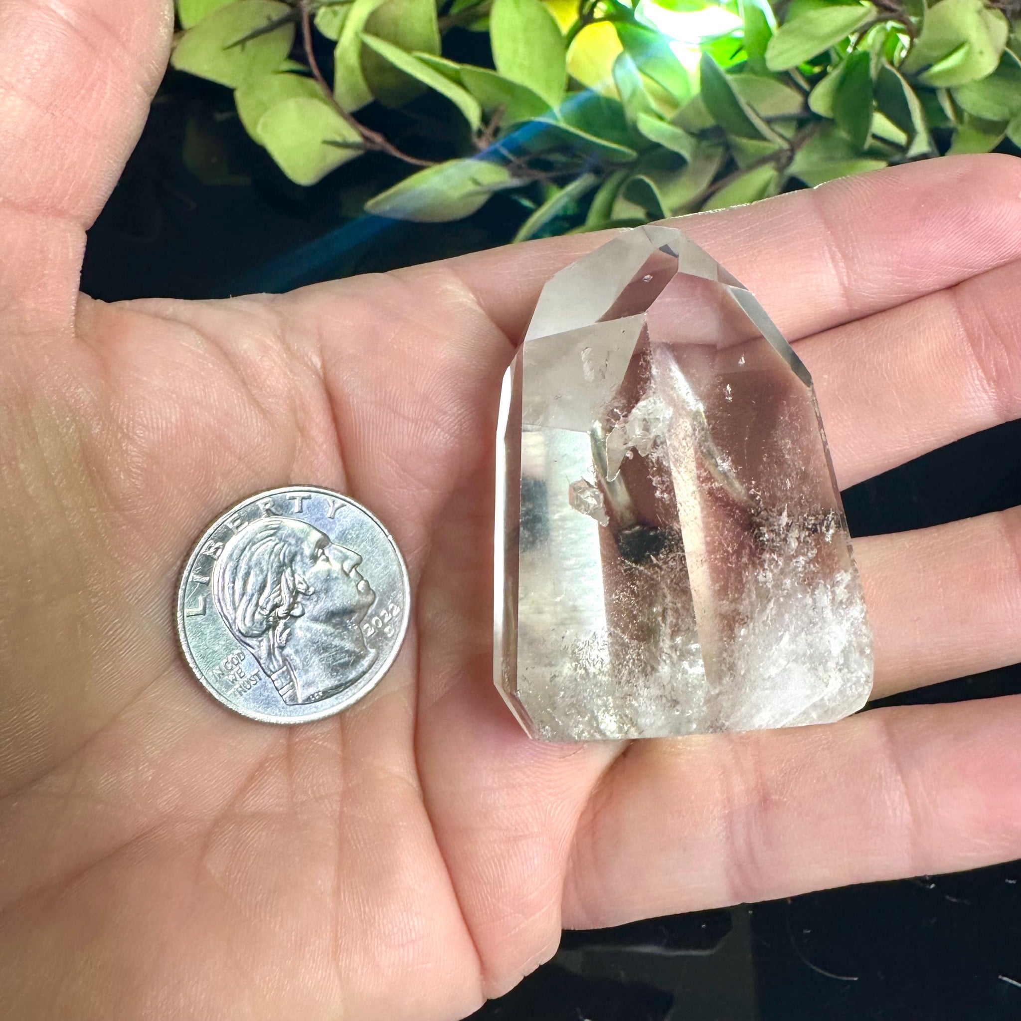 Clear Quartz Tower