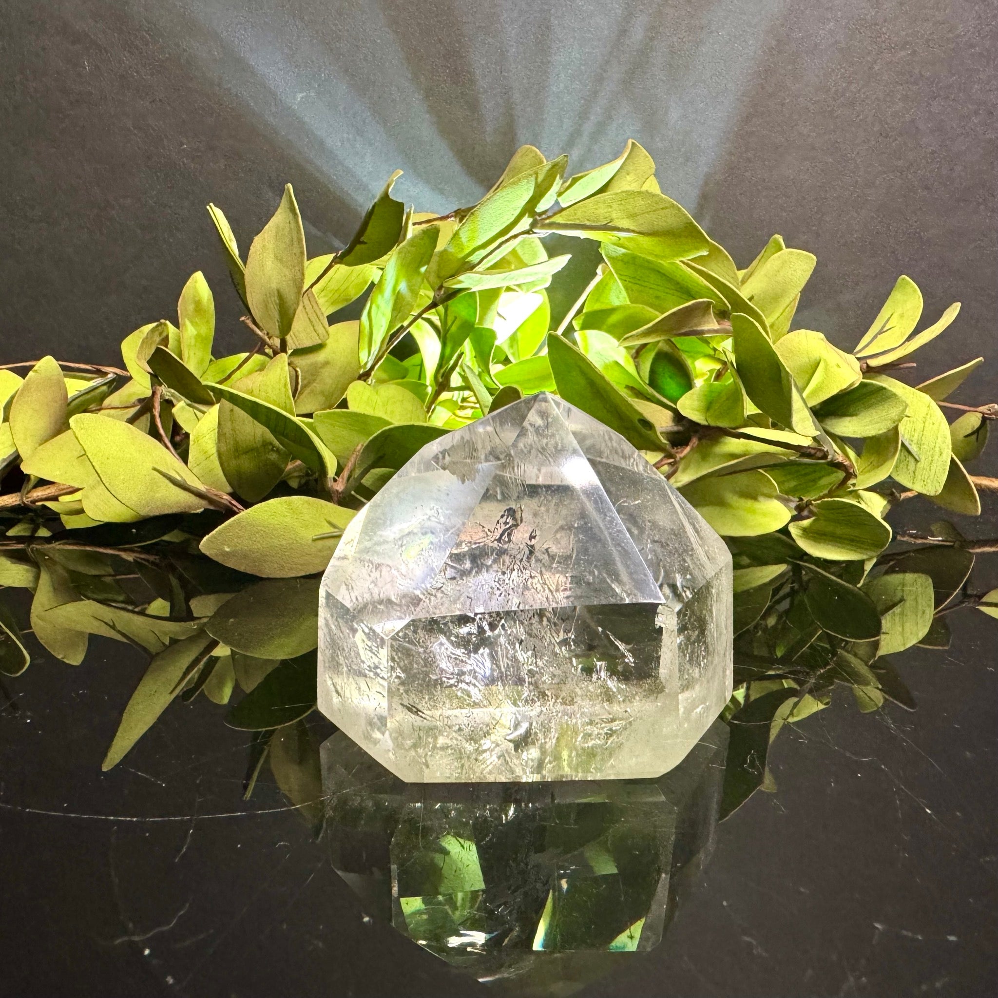 Clear Quartz Tower