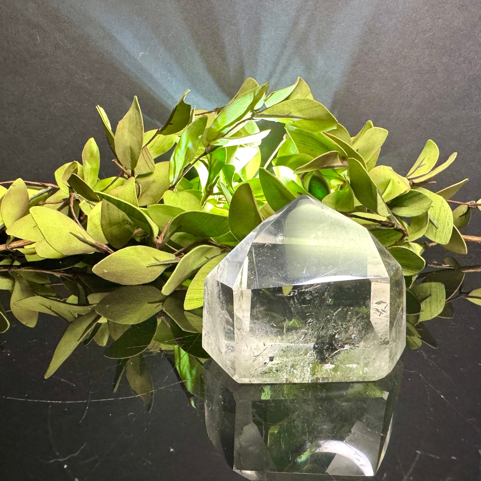 Clear Quartz Tower