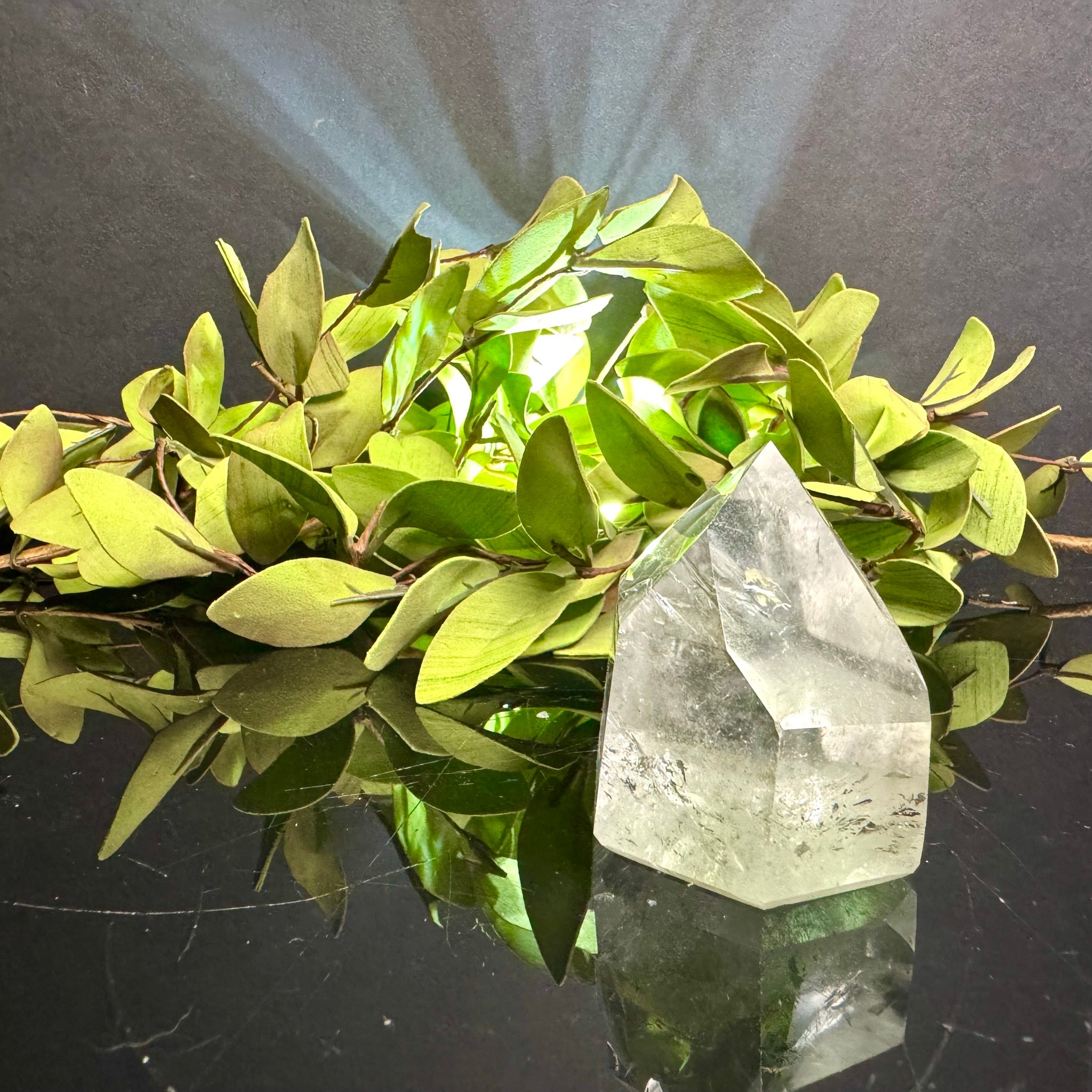 Clear Quartz Tower