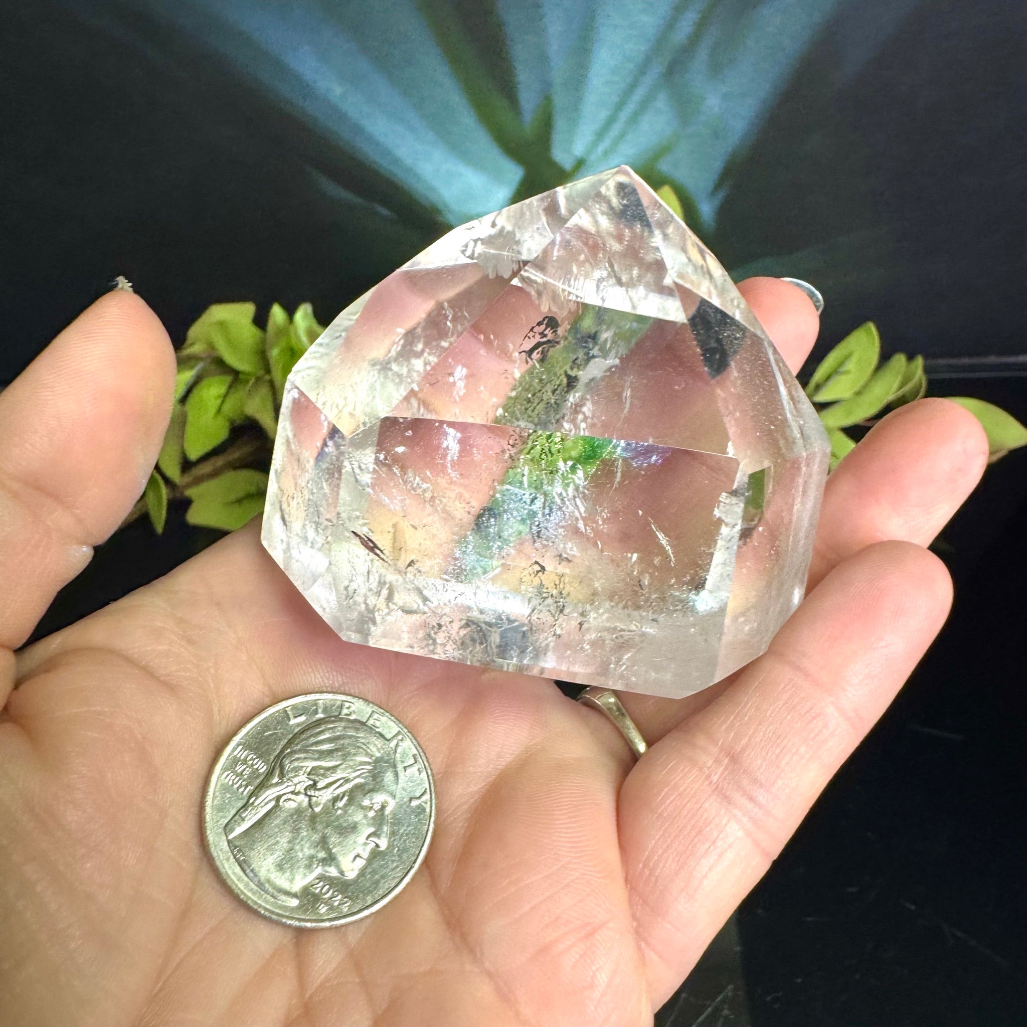 Clear Quartz Tower