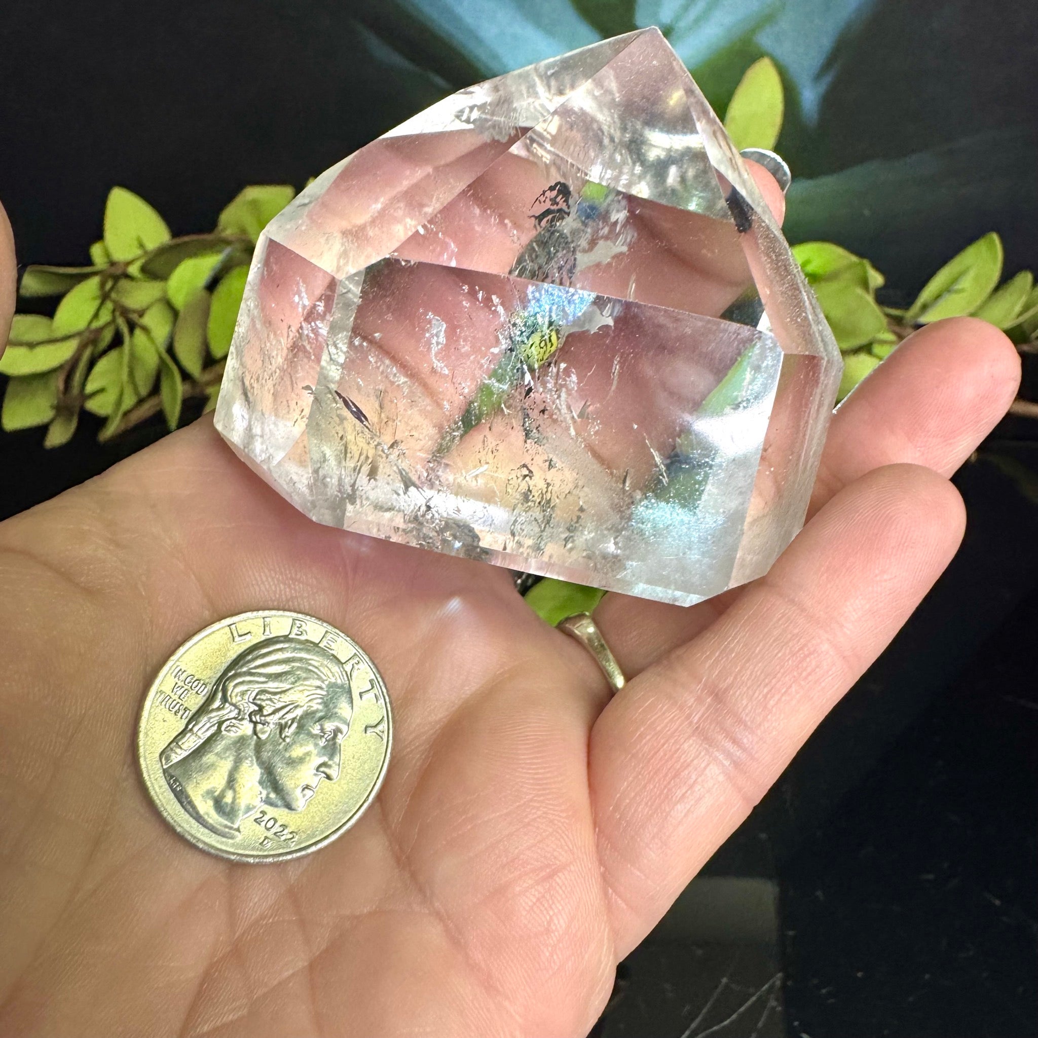 Clear Quartz Tower