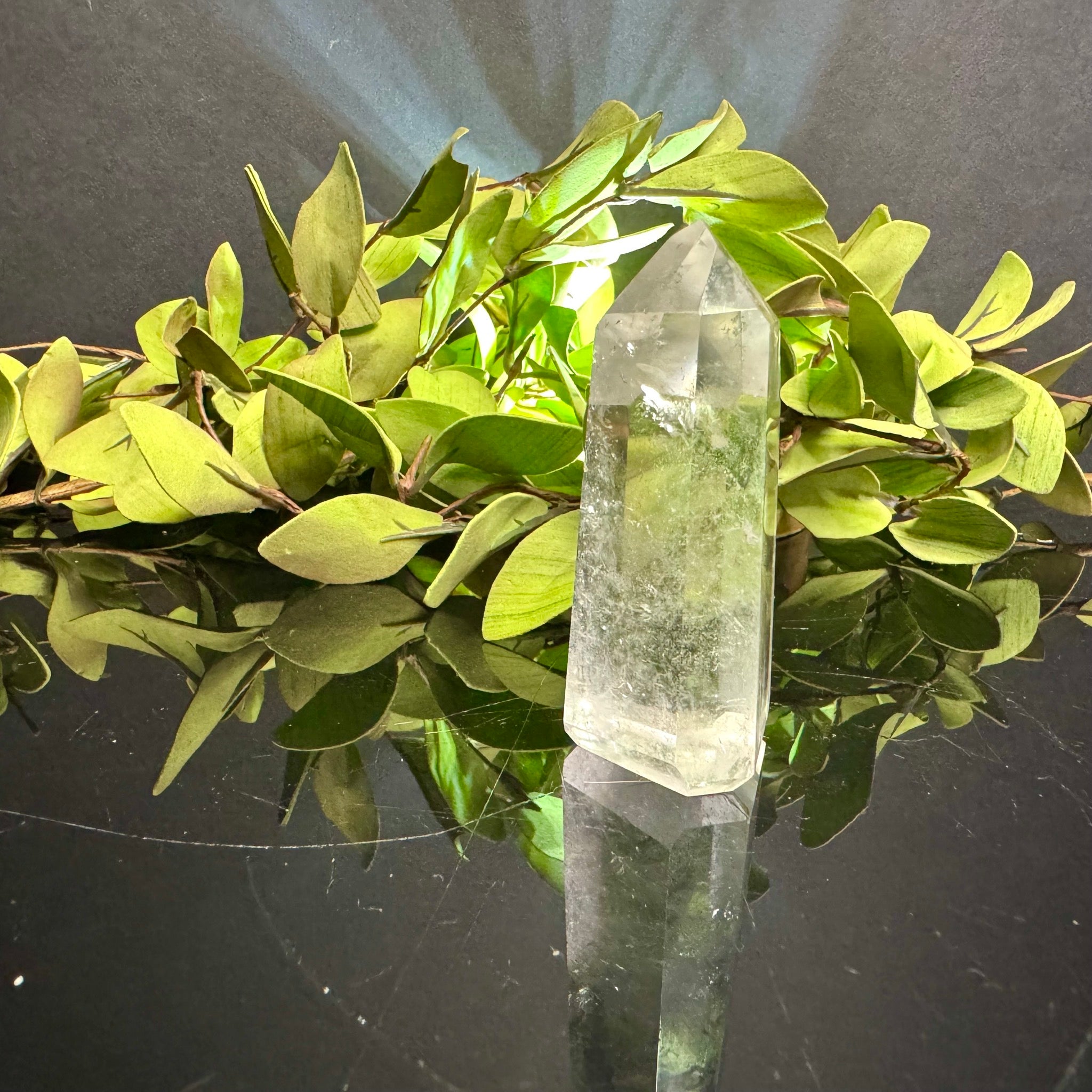 Clear Quartz Tower
