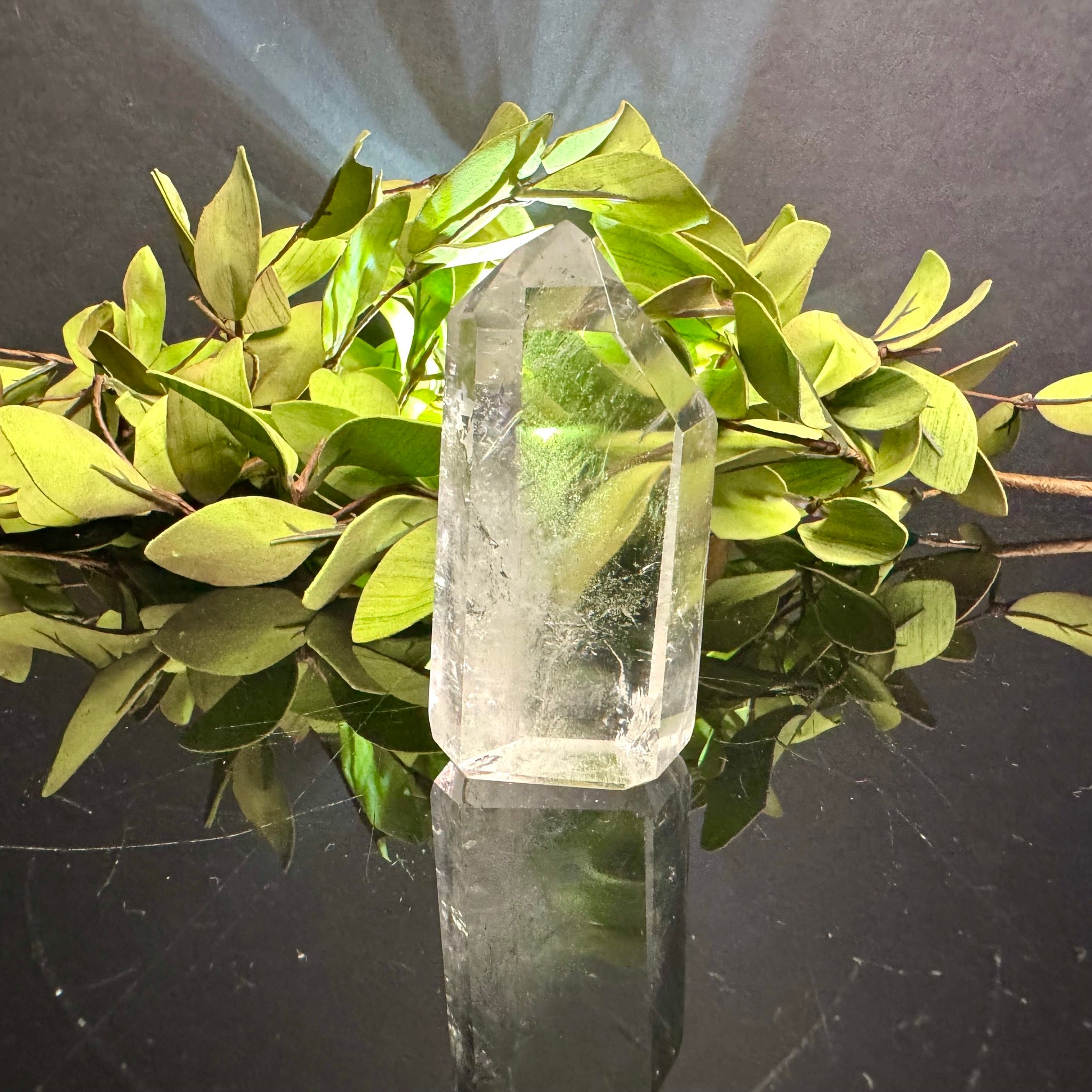 Clear Quartz Tower