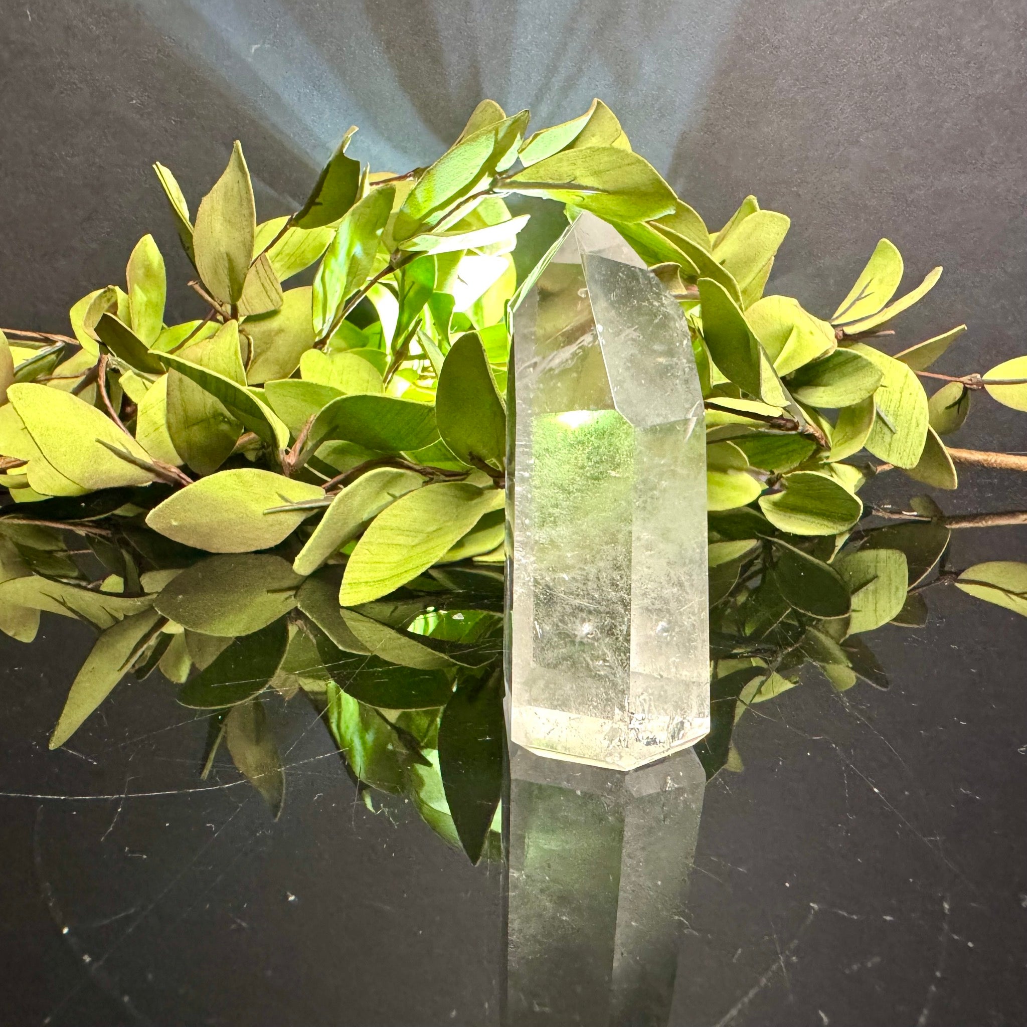 Clear Quartz Tower
