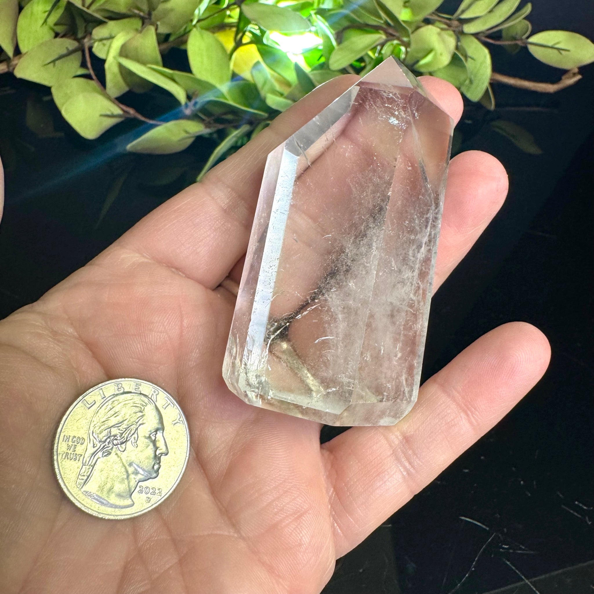 Clear Quartz Tower