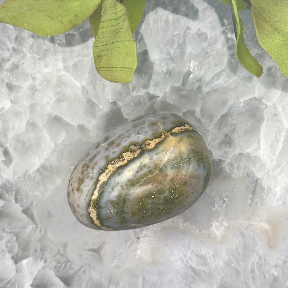 Ocean Jasper Palm Stone
