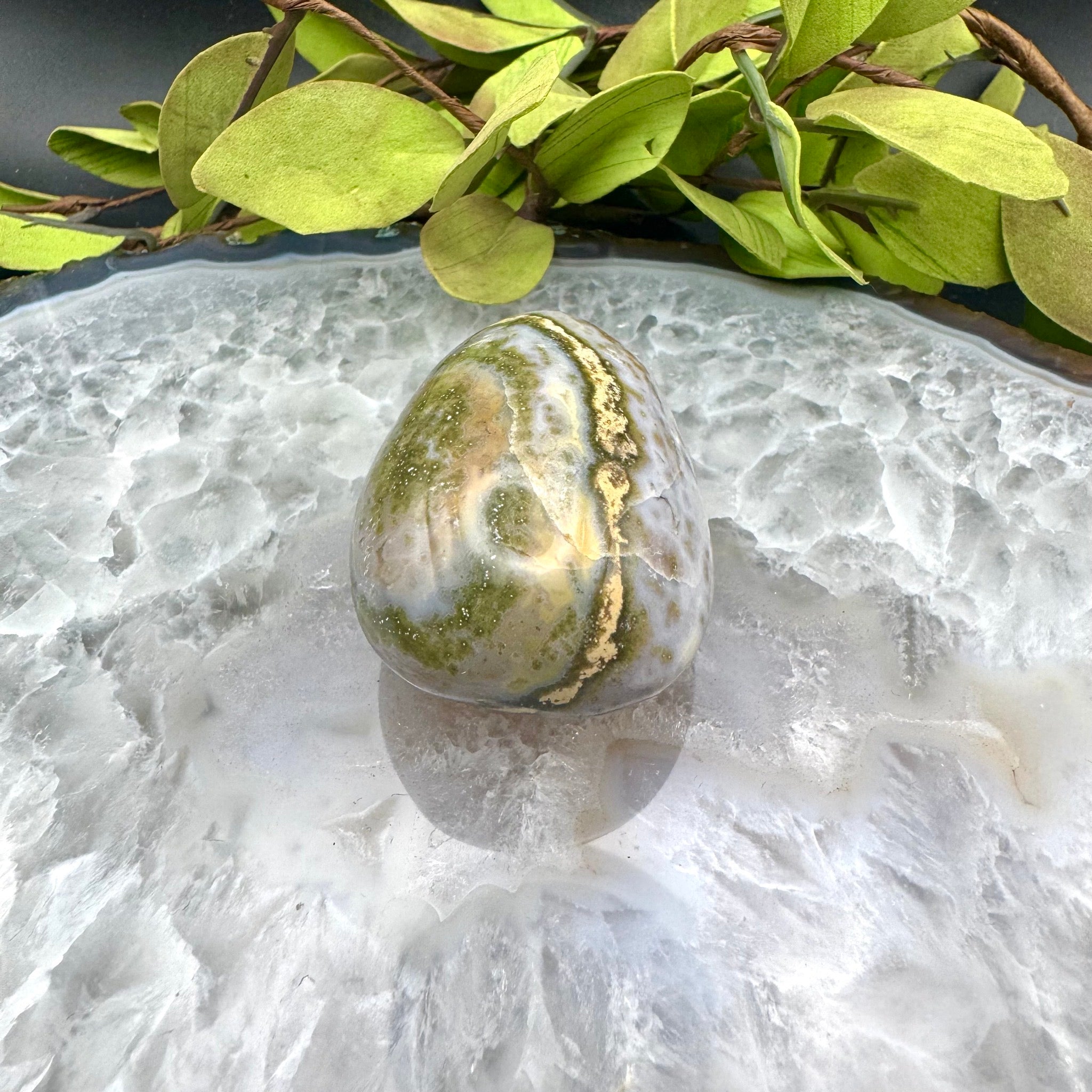 Ocean Jasper Palm Stone
