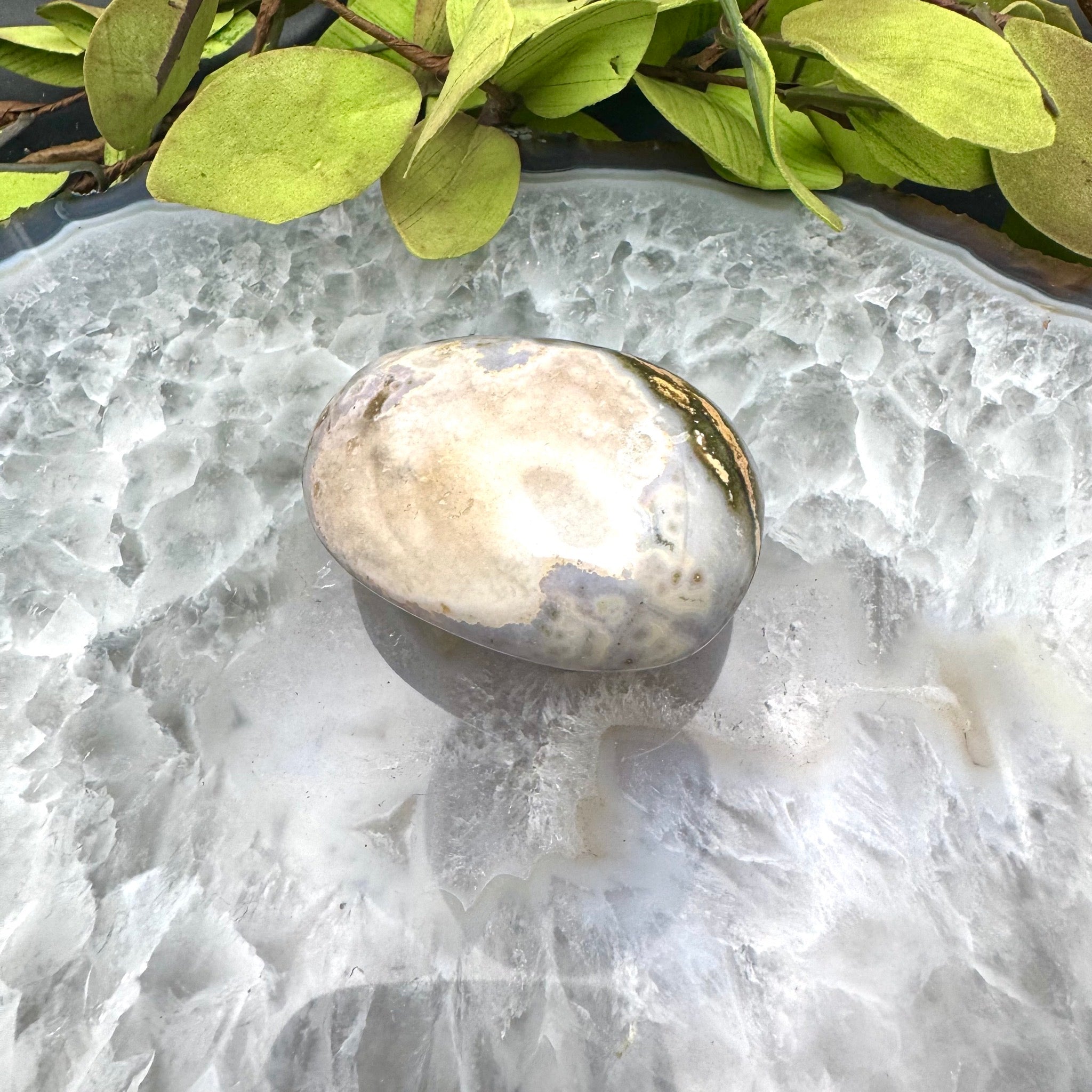 Ocean Jasper Palm Stone
