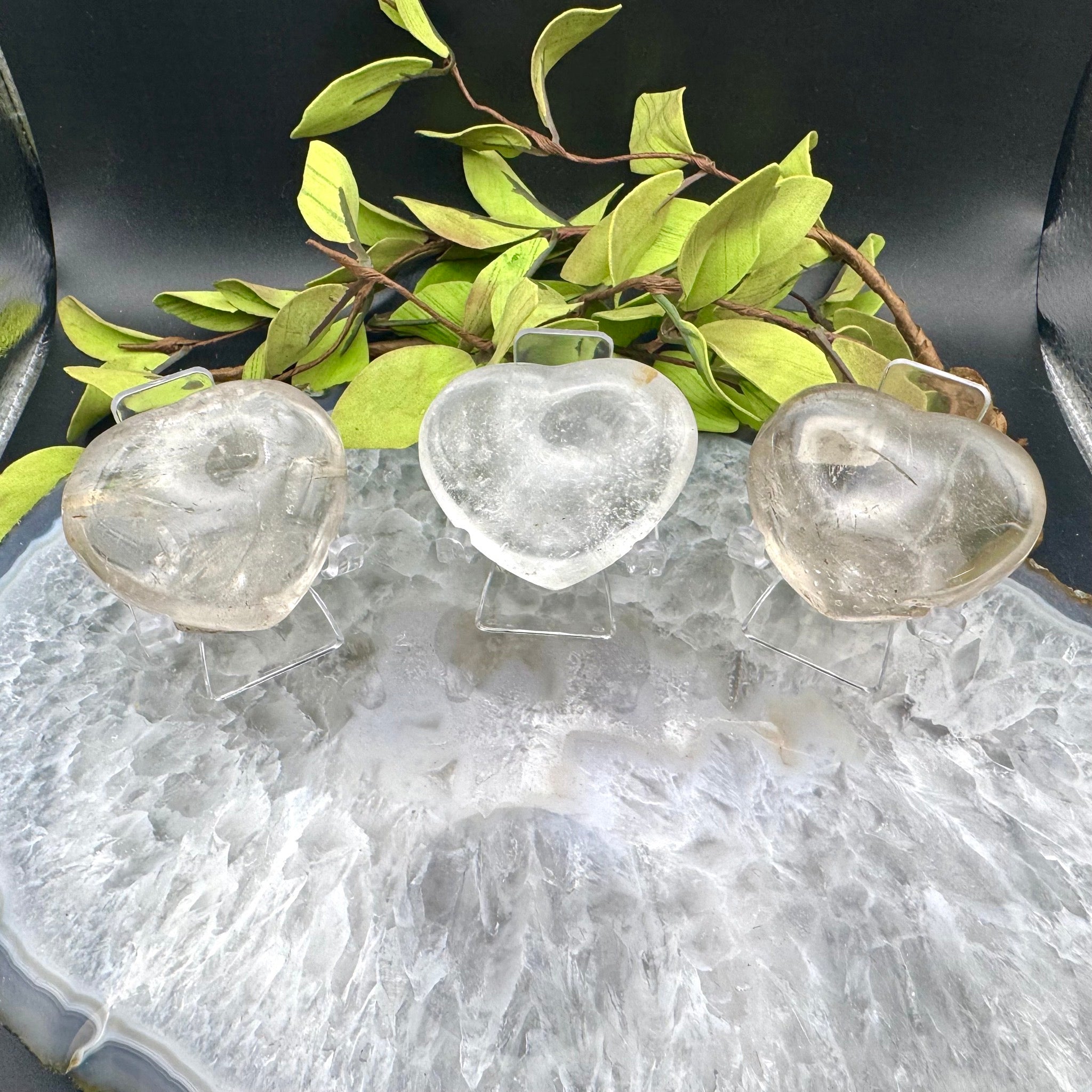 Clear Quartz Heart