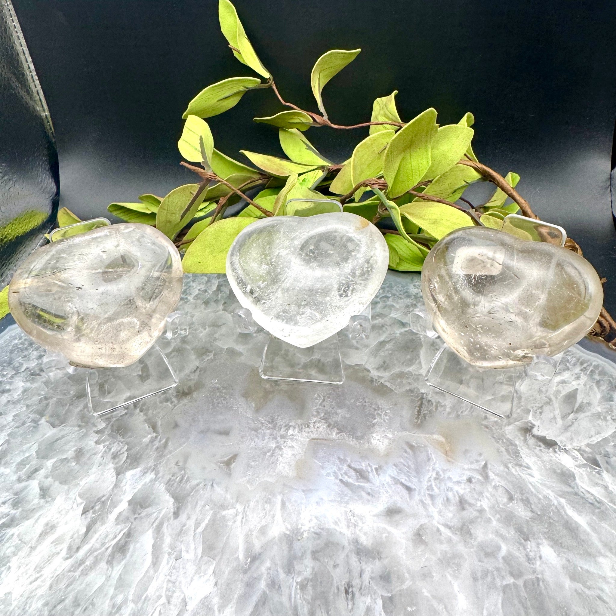 Clear Quartz Heart