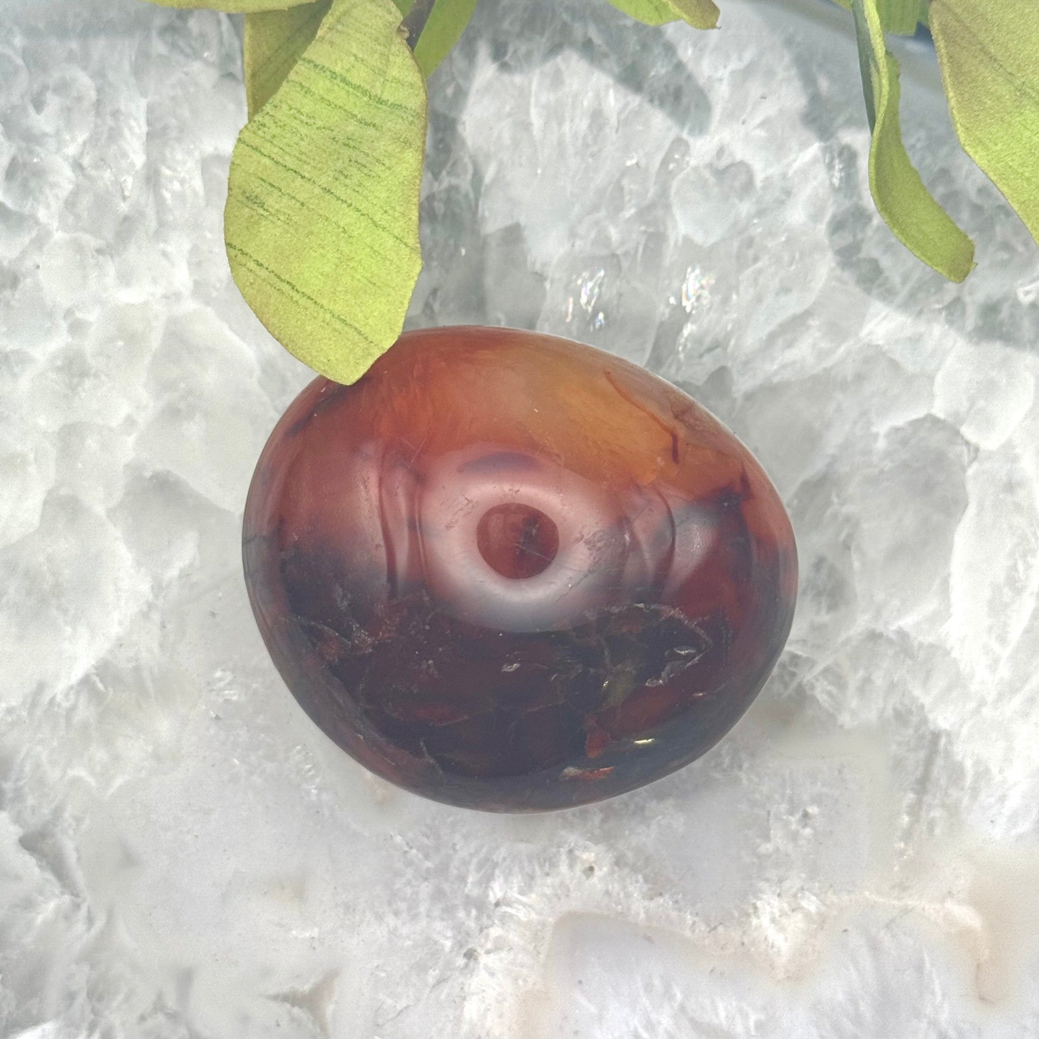 Carnelian Palm Stone