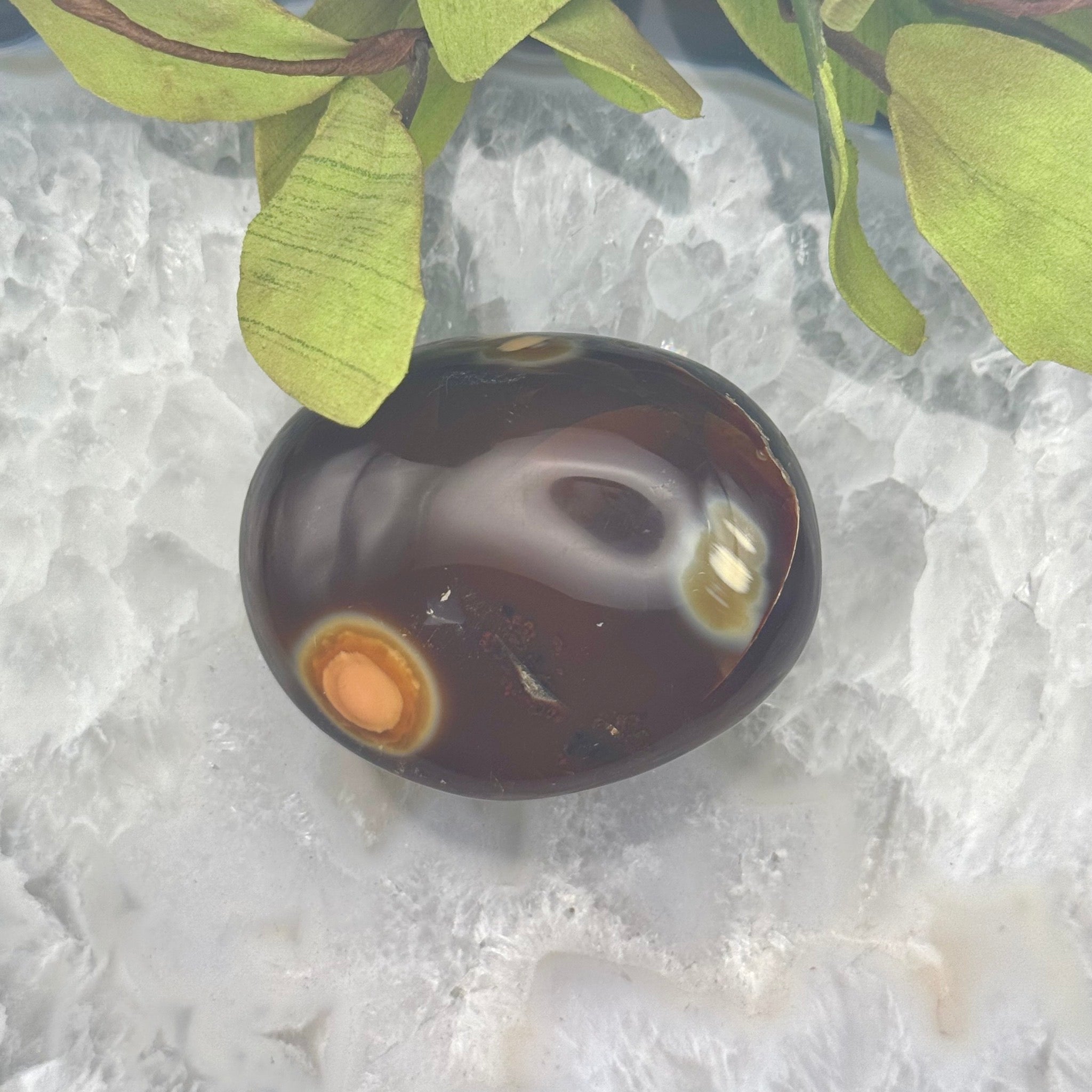 Carnelian Palm Stone