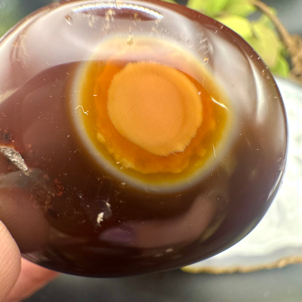 Carnelian Palm Stone
