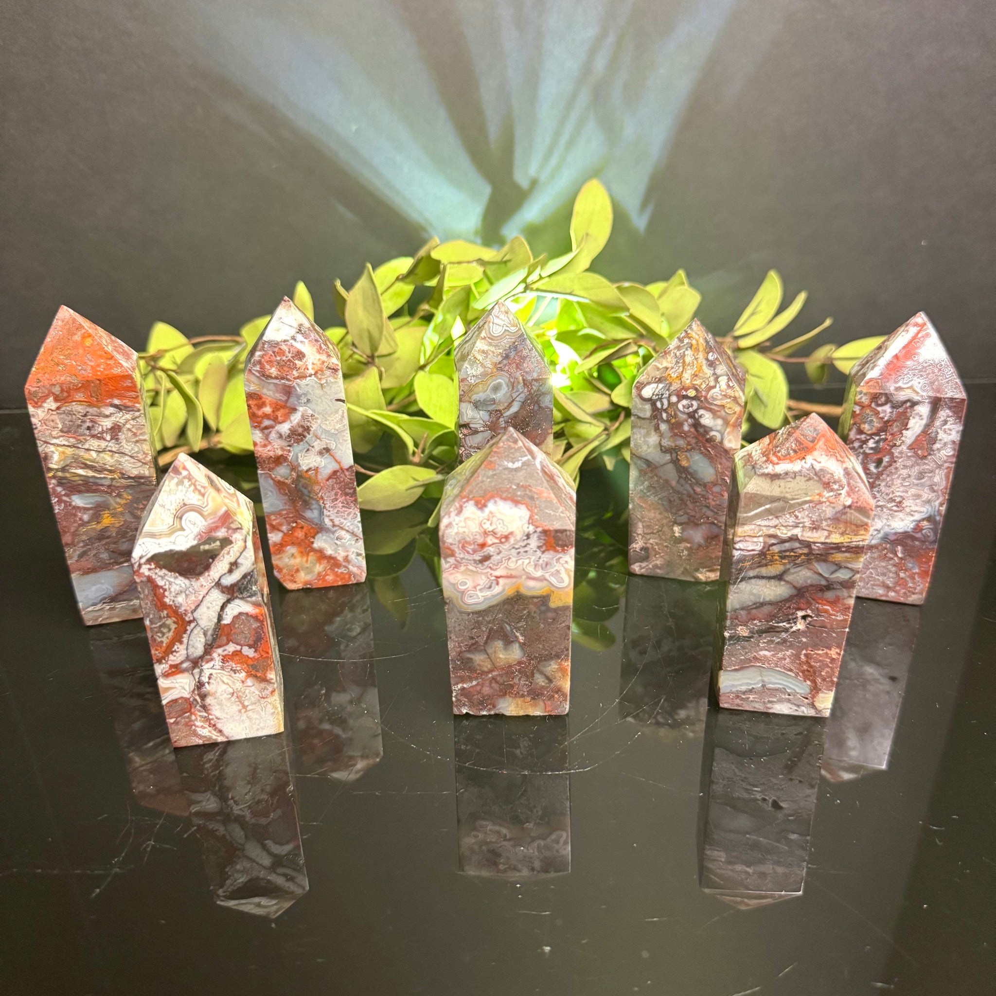 Mexican Agate Tower