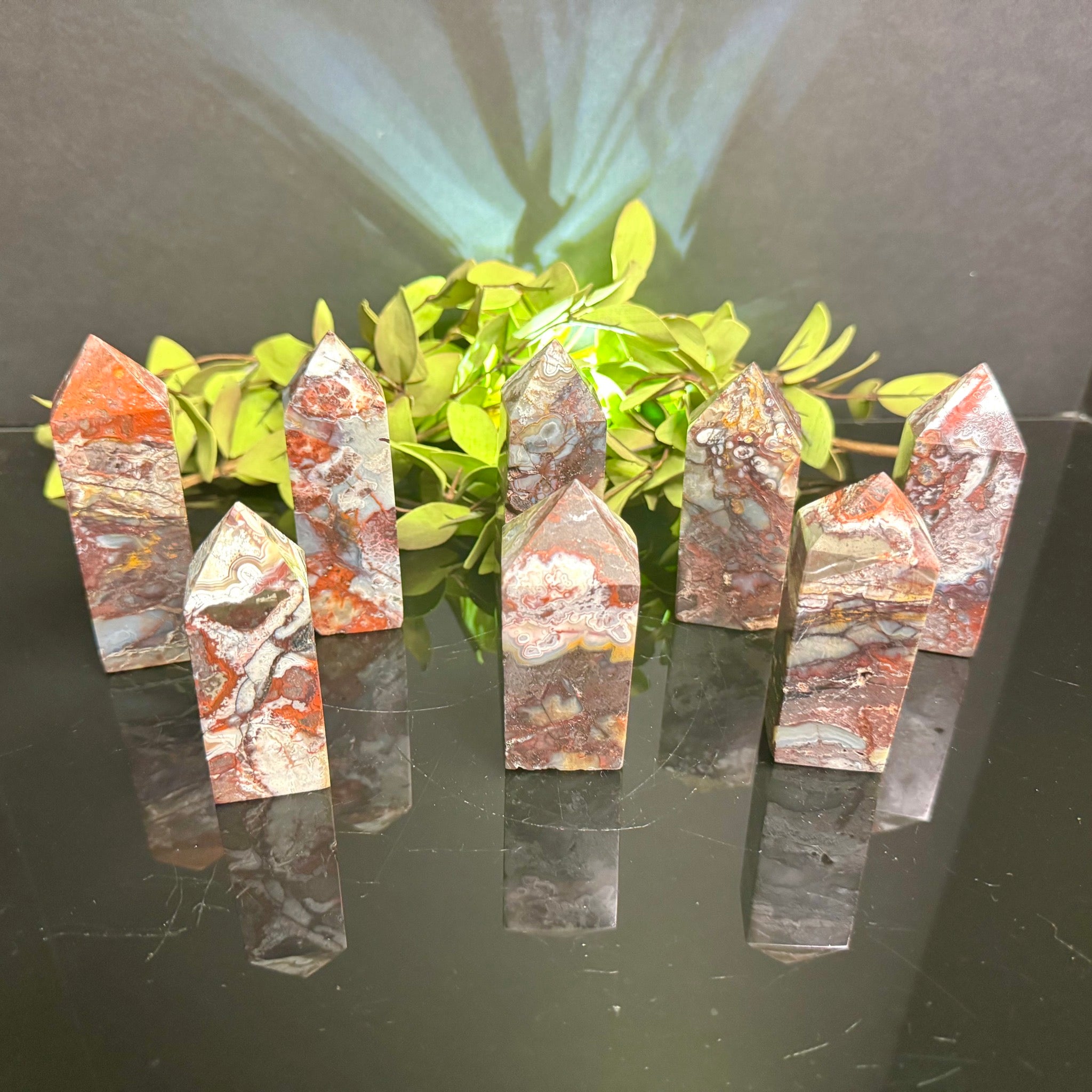 Mexican Agate Tower